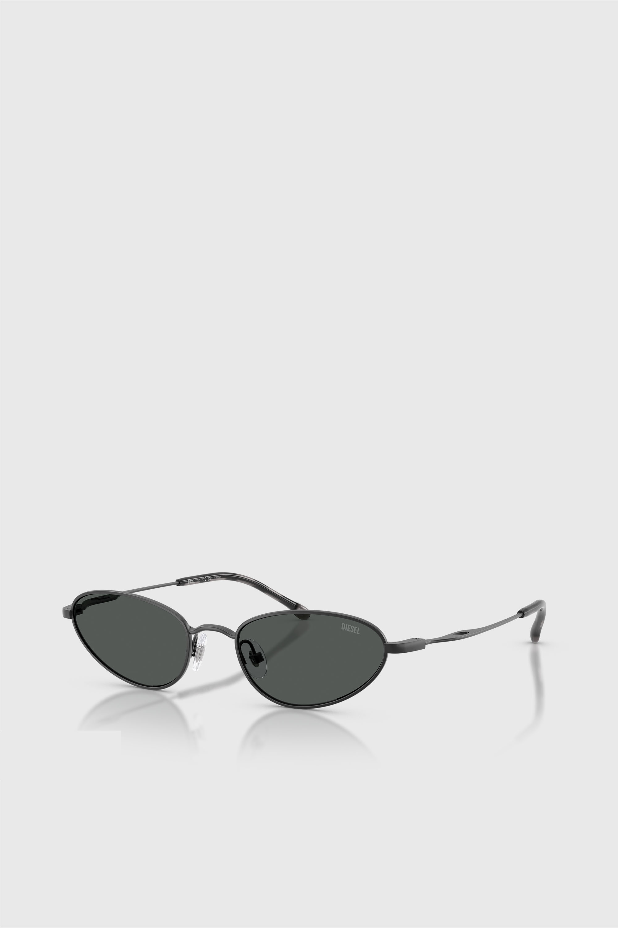Diesel - 0DL1024T, Unisex's Pilot Sunglasses in Black - 2