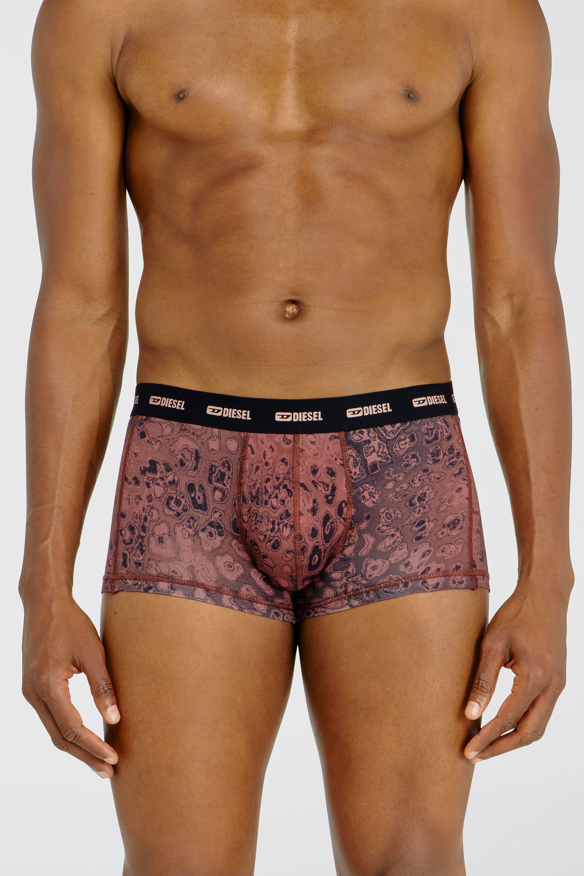 Diesel - DAMIEN-UTLT-3PACK, Set da tre boxer in cotone elasticizzato Uomo in Viola - 2