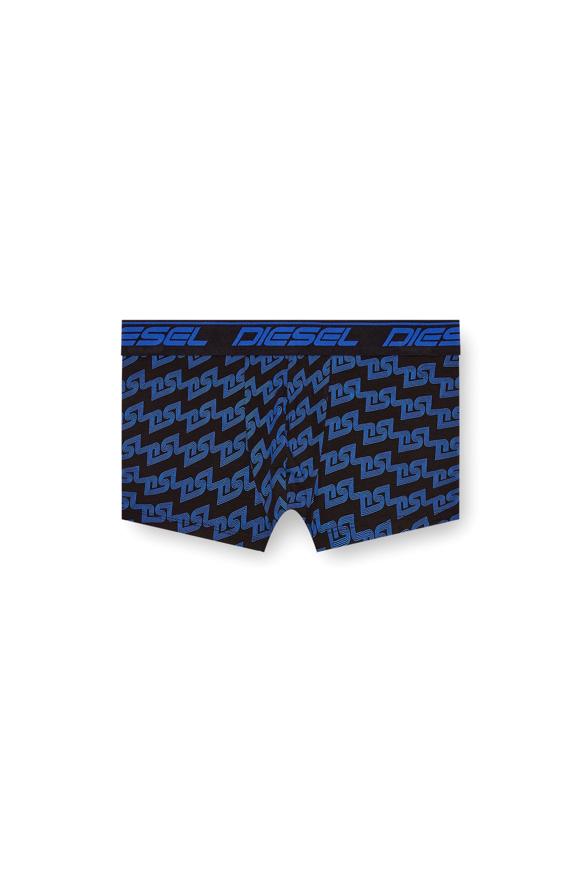 Diesel - UMBX-DAMIEN, Man's Boxer briefs with splatter print in Blue - 4