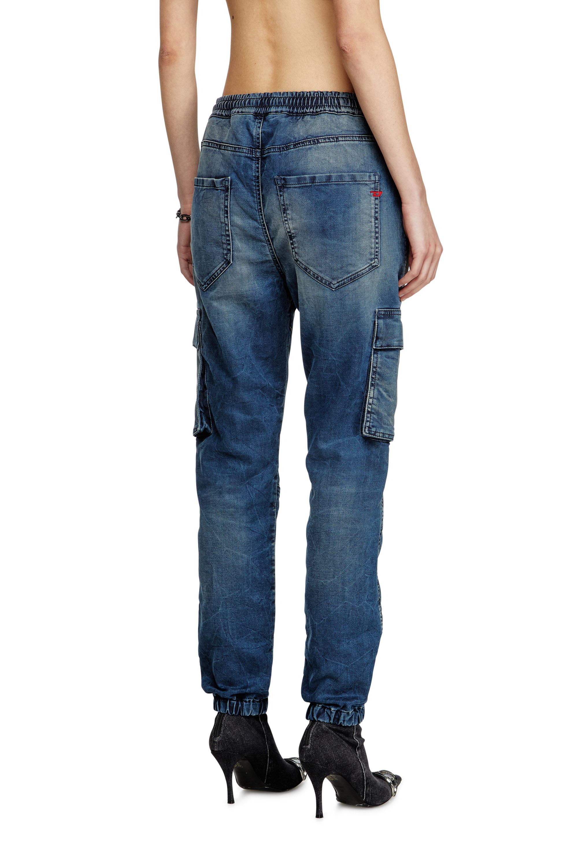 Diesel - Regular 2051 D-Ursy Joggjeans® 068PI Donna, Blu medio - Image 4