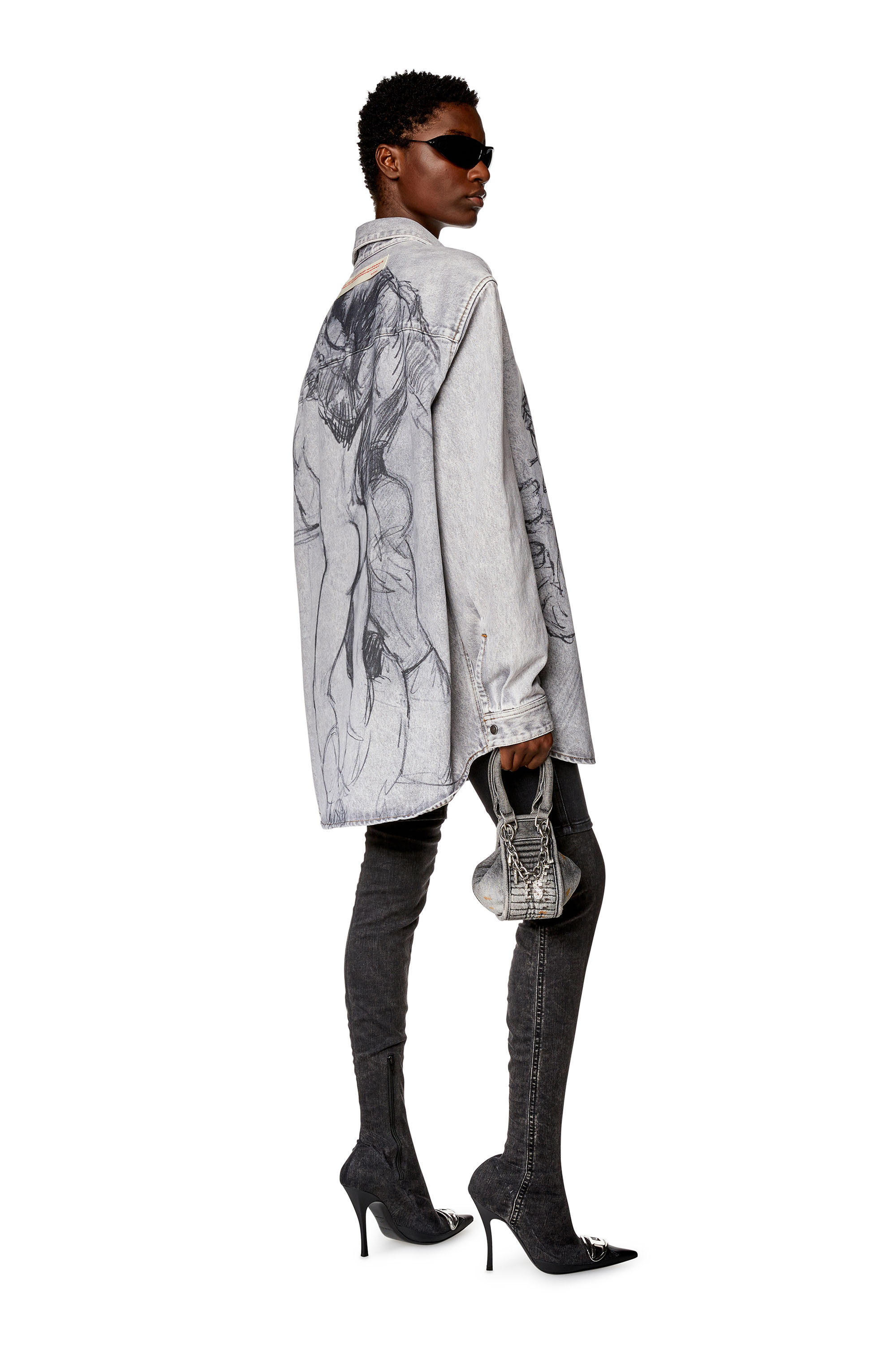 Diesel - PR-D-SIMPLY-OVER, Grigio - Image 5