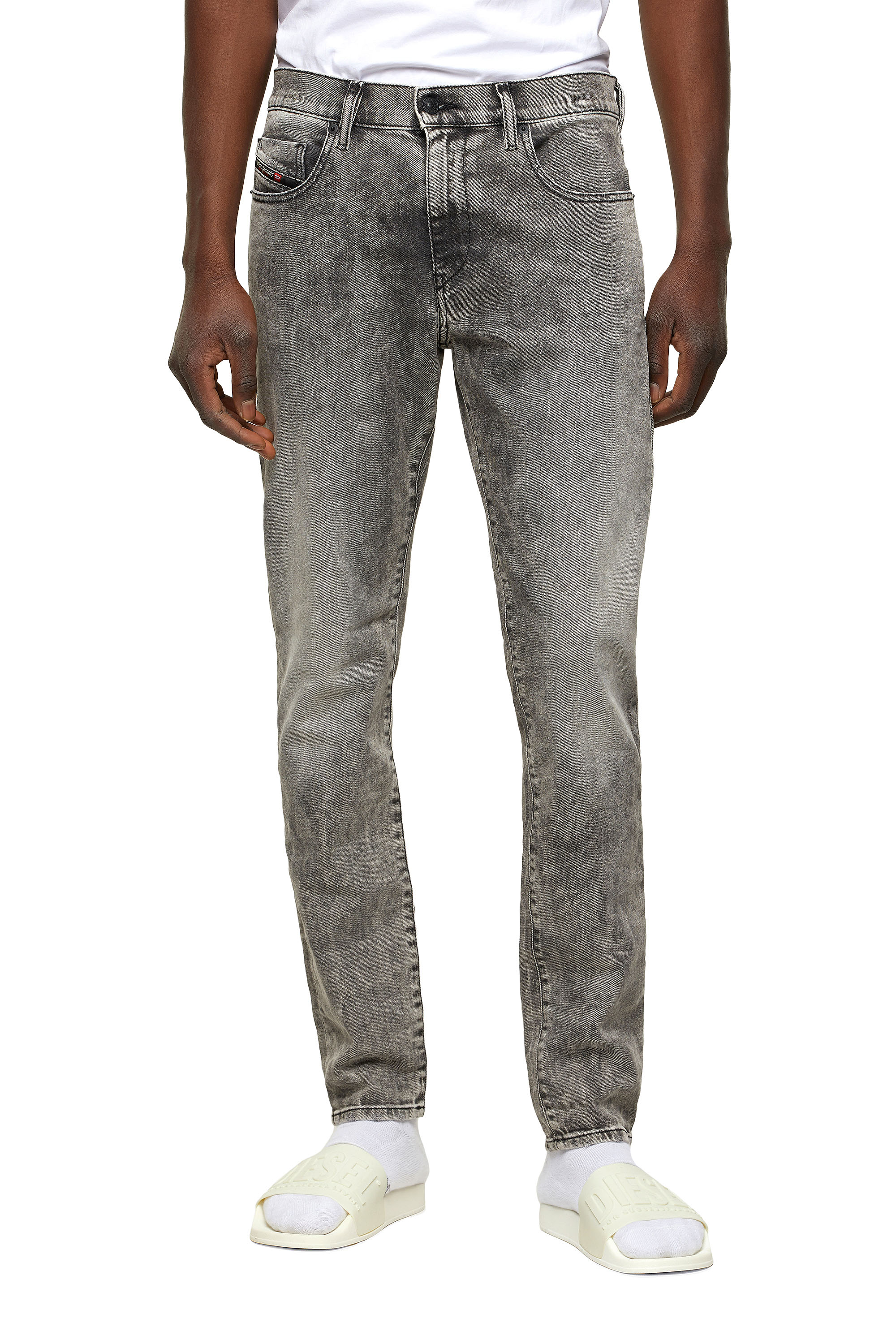 D-Strukt 009KA, Grigio Chiaro - Jeans