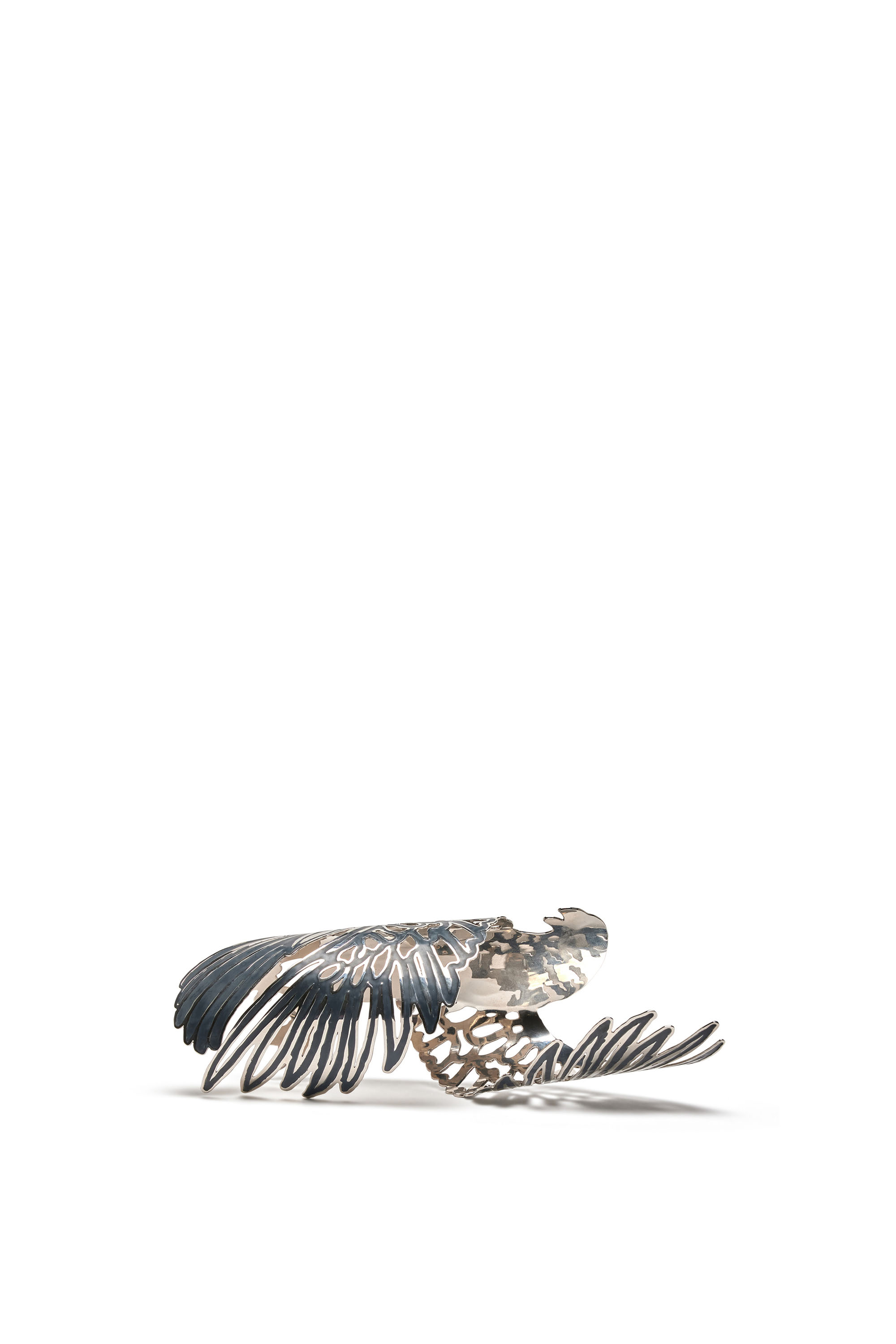 Diesel - EAGLE ARMBAND, Arm cuff motivo aquila Donna in Argento - 3