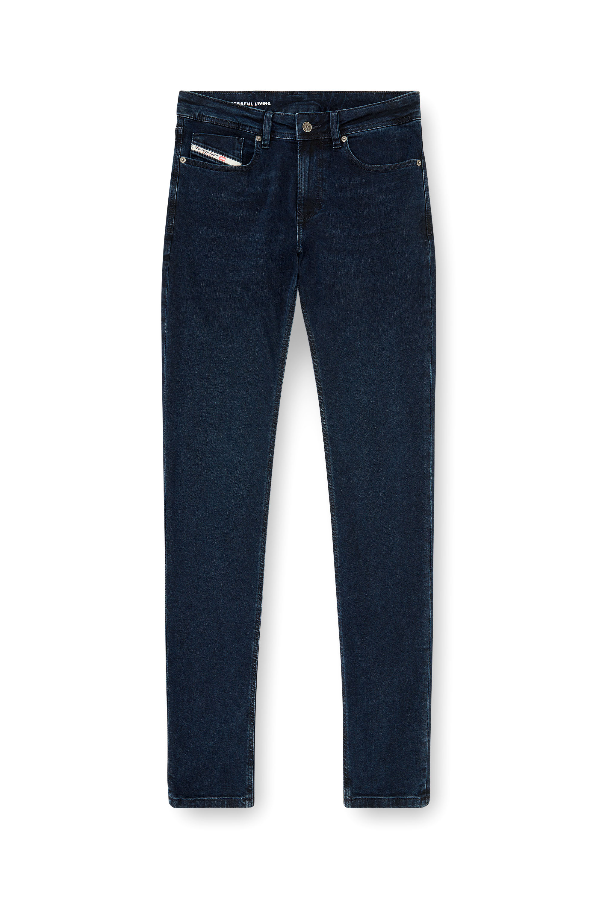 Diesel - Skinny Jeans 1979 Sleenker 0KBBG Uomo, Blu Scuro - Image 3