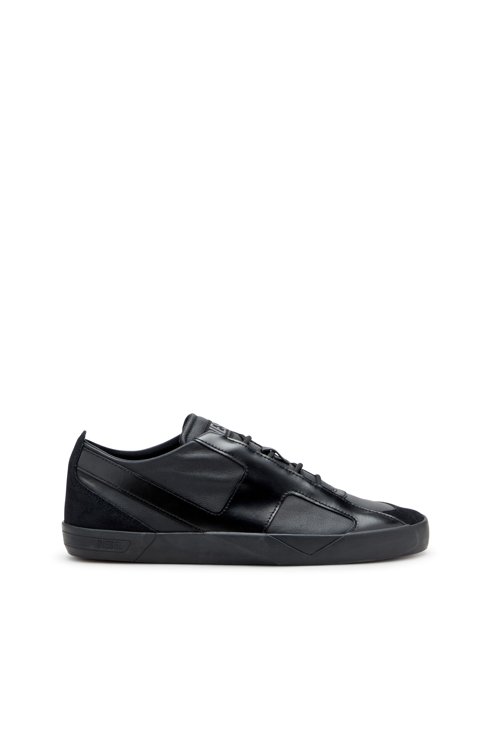 Diesel - S-SLANTE-D LOW, Sneakers in pelle e suede con logo D Uomo in ToBeDefined - 1