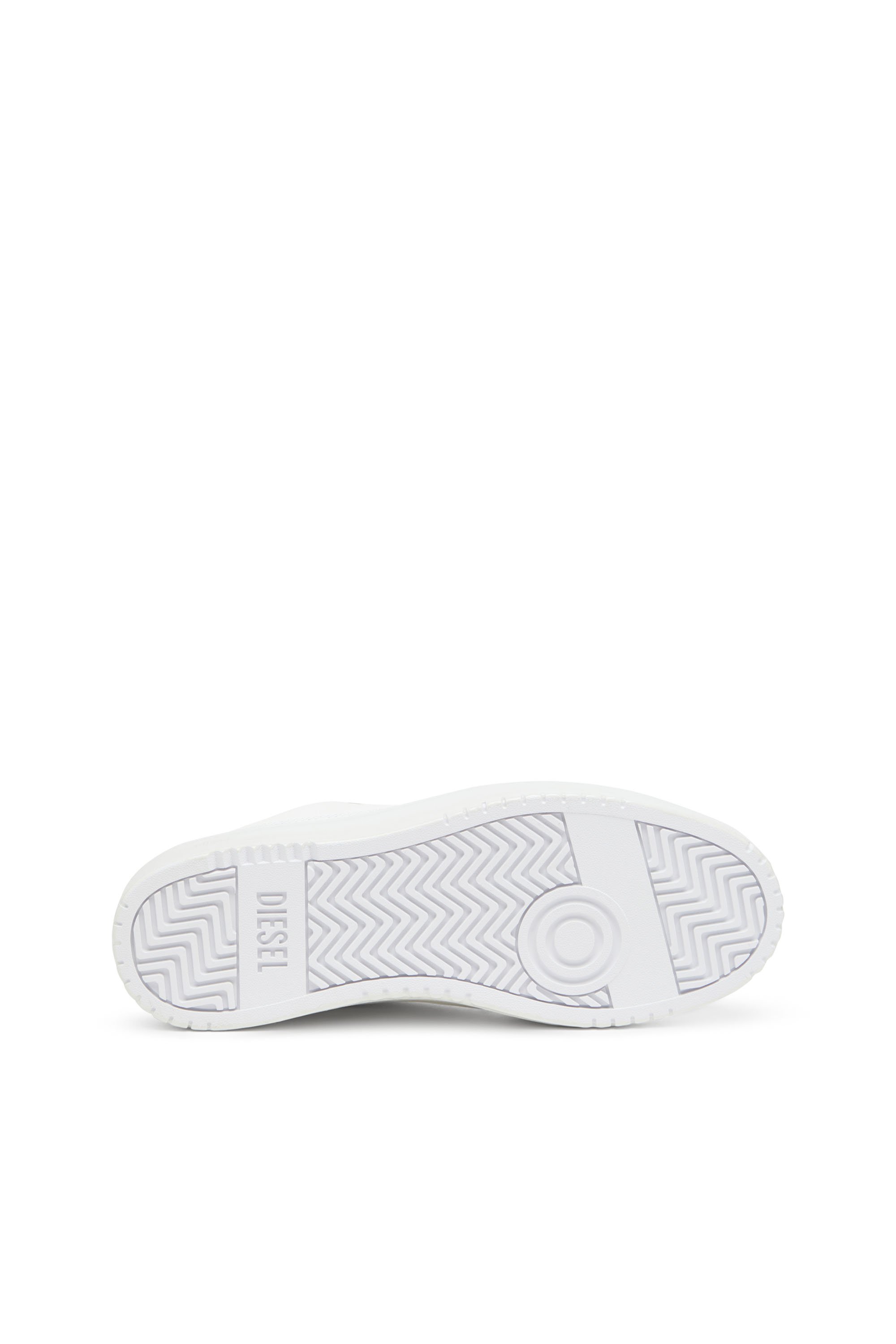 Diesel - S-TRACKER-D LOW, Sneaker in pelle con strato in silicone Uomo in Bianco - 4