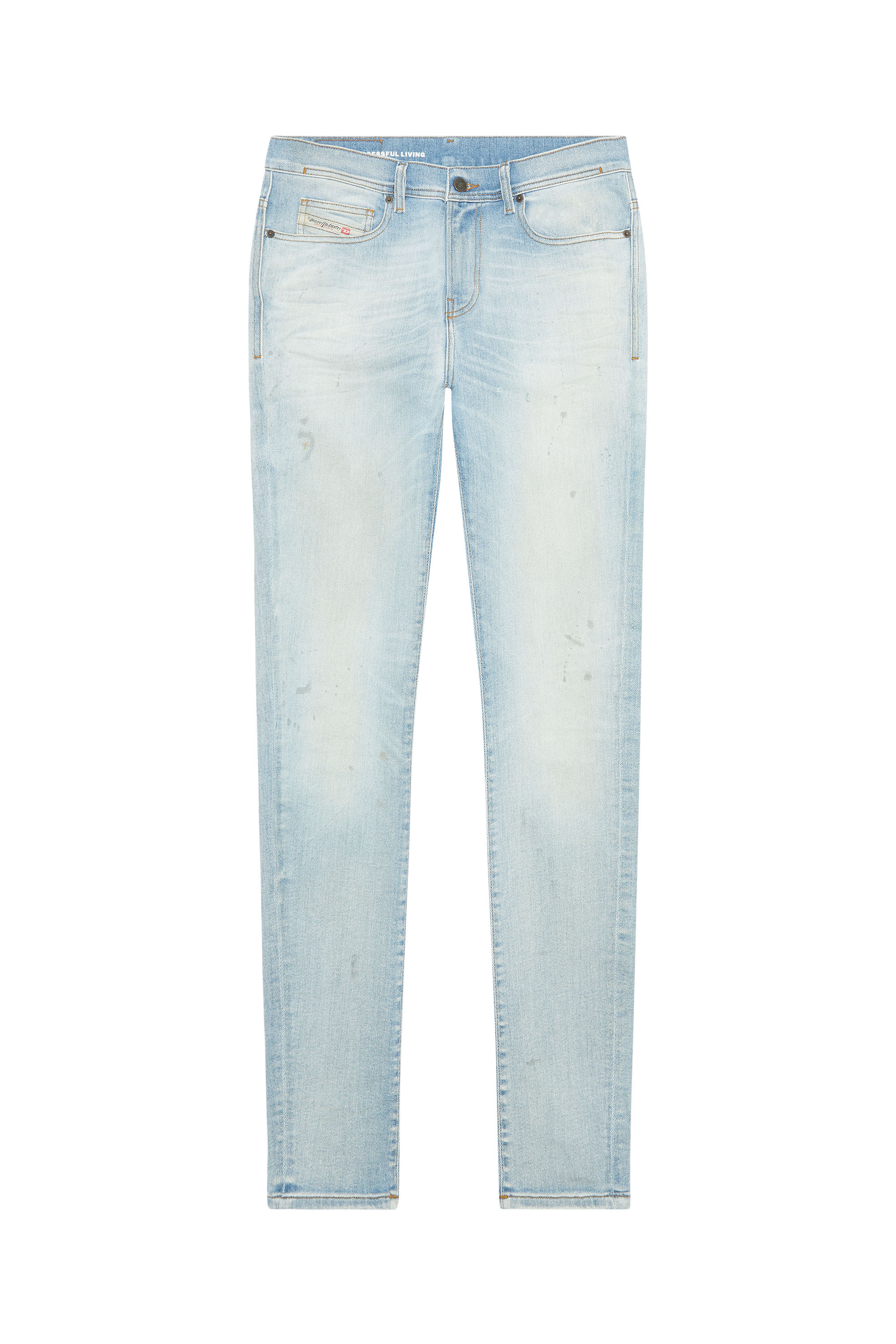 Diesel - 1983 D-Amny 09E89 Skinny Jeans, Blu Chiaro - Image 5