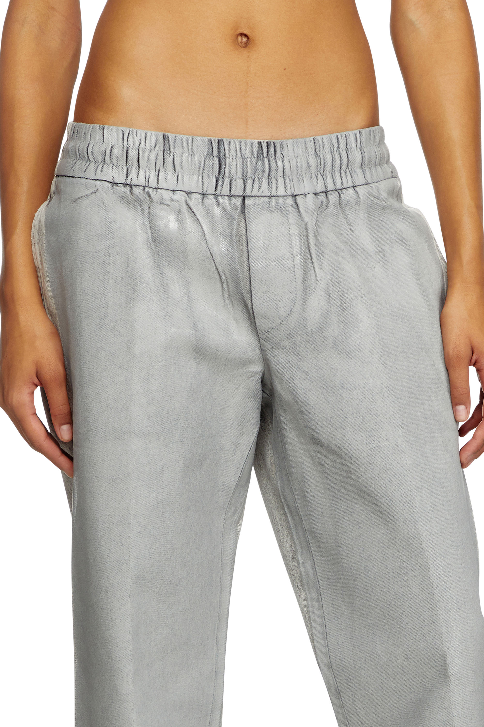 Diesel - Regular Jeans D-Drey 007AH Donna, Grigio - Image 4