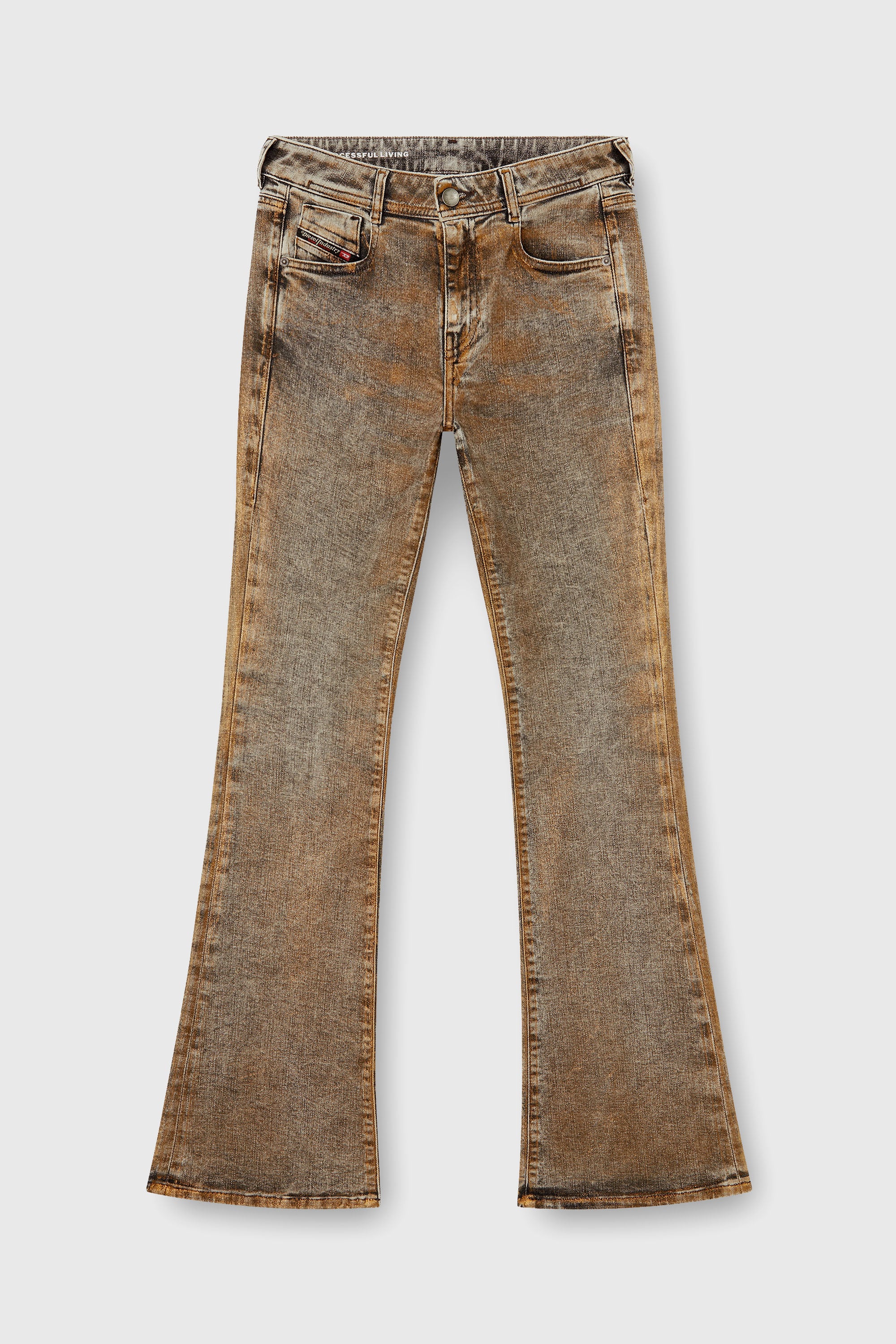 Diesel - Bootcut Jeans 1969 D-Ebbey 09Q38 Donna, Marrone - Image 2