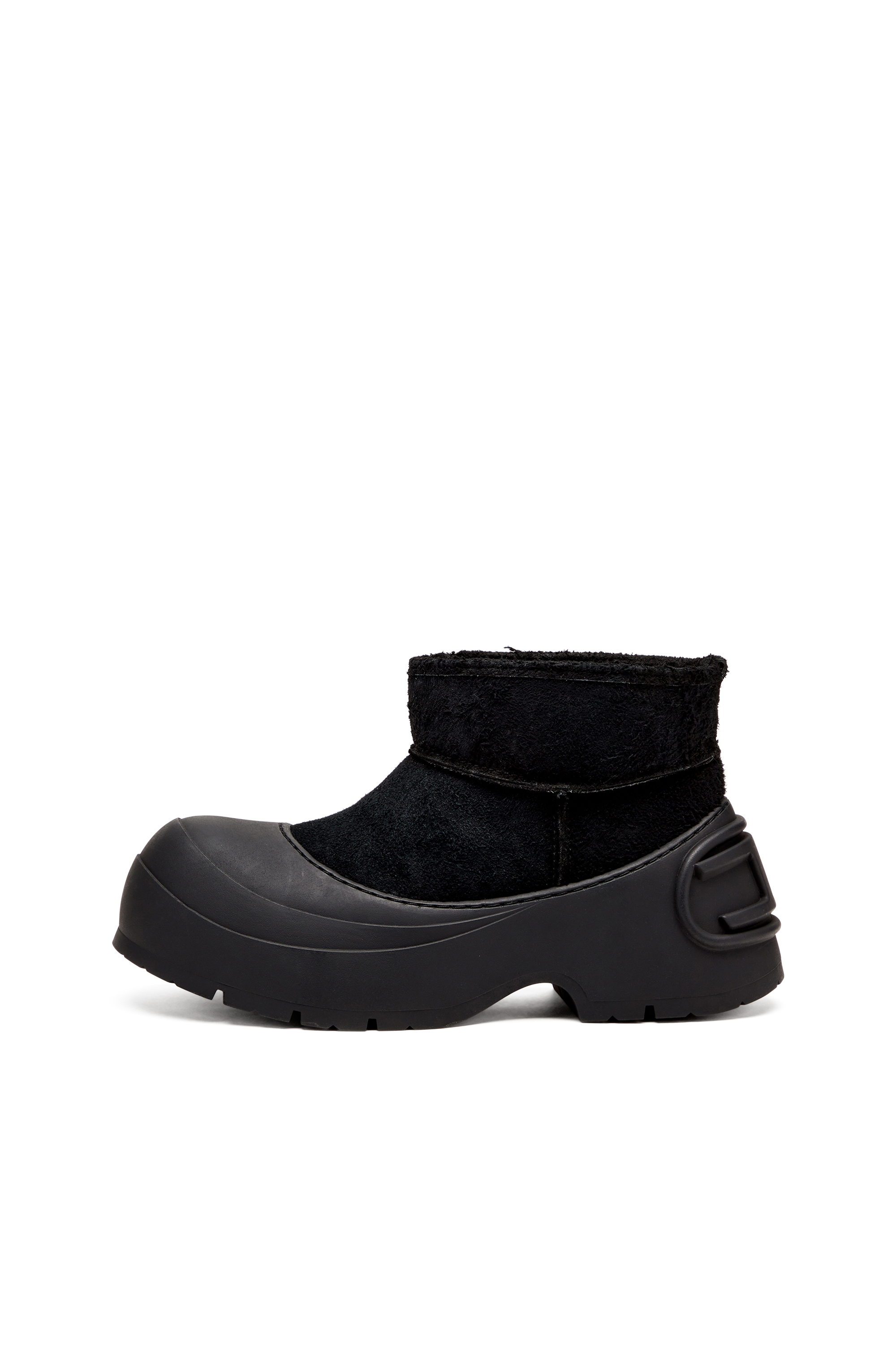 Diesel - D-DONALD MONTONE, Stivaletto chunky con suola carrarmato Uomo in Nero - 7