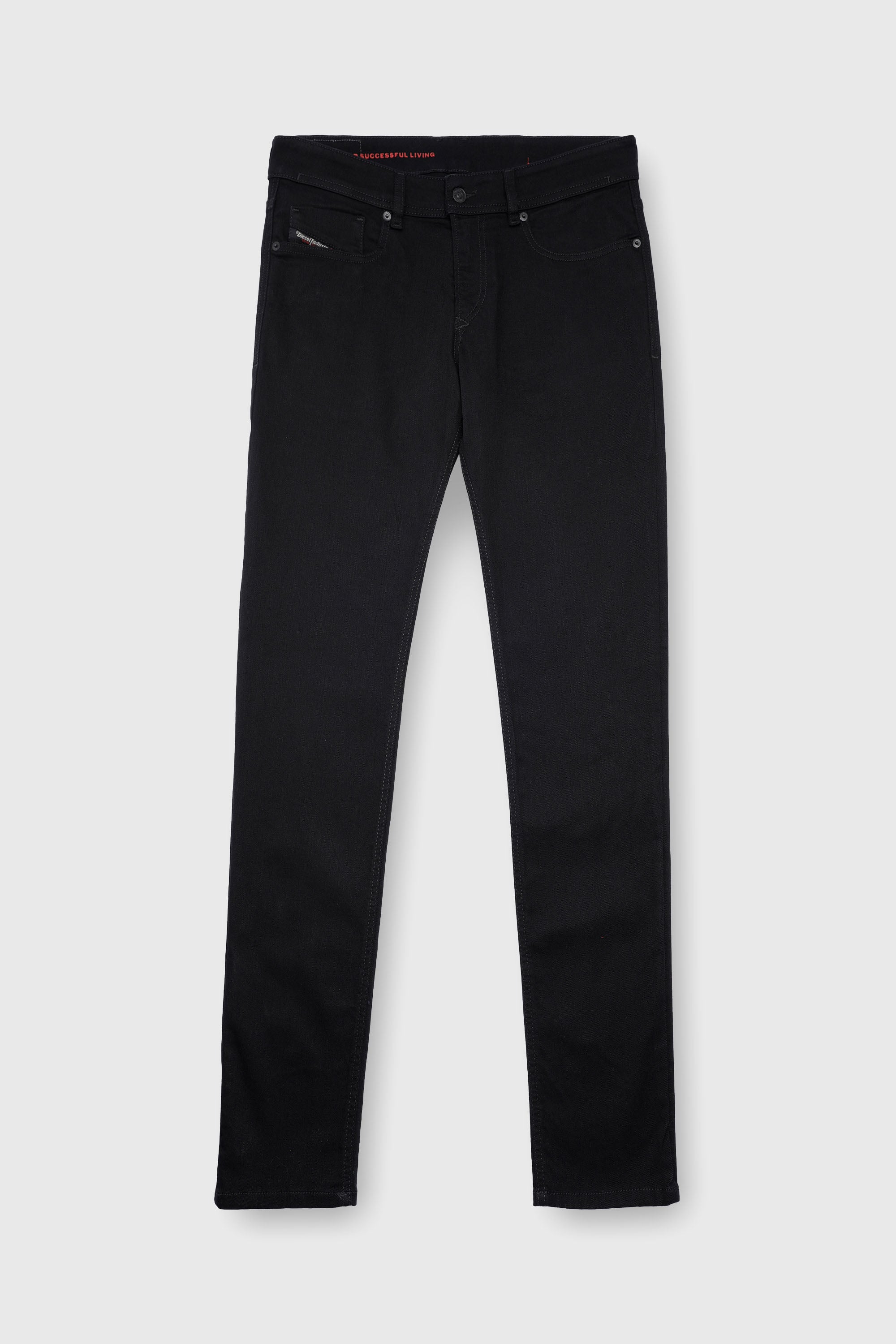 Diesel - Skinny Jeans 1979 Sleenker 09C51 Uomo, Nero/Grigio scuro - Image 2