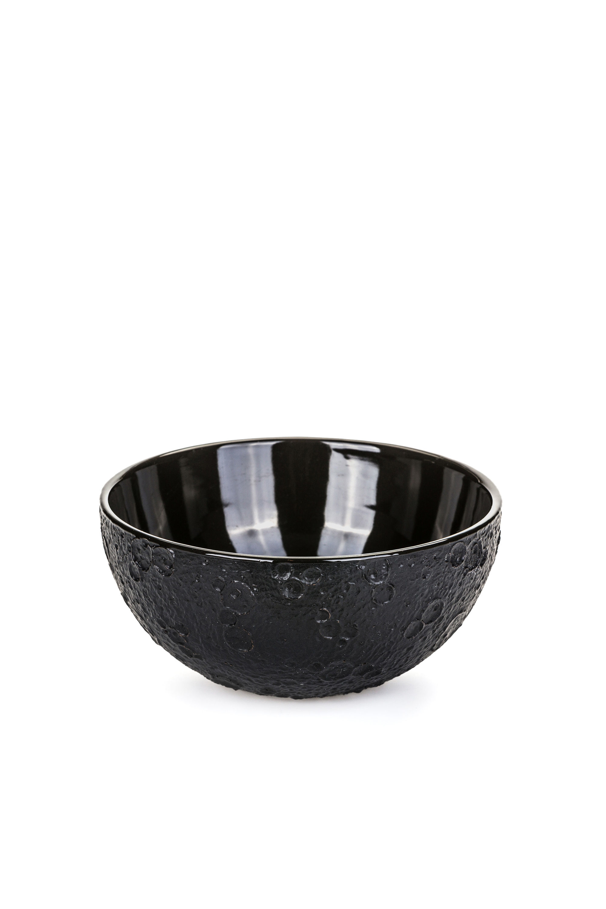 Diesel - 10872 COSMIC DINER, Ciotola nera in stoneware, ø cm 19/7,5" Unisex in Nero - 1