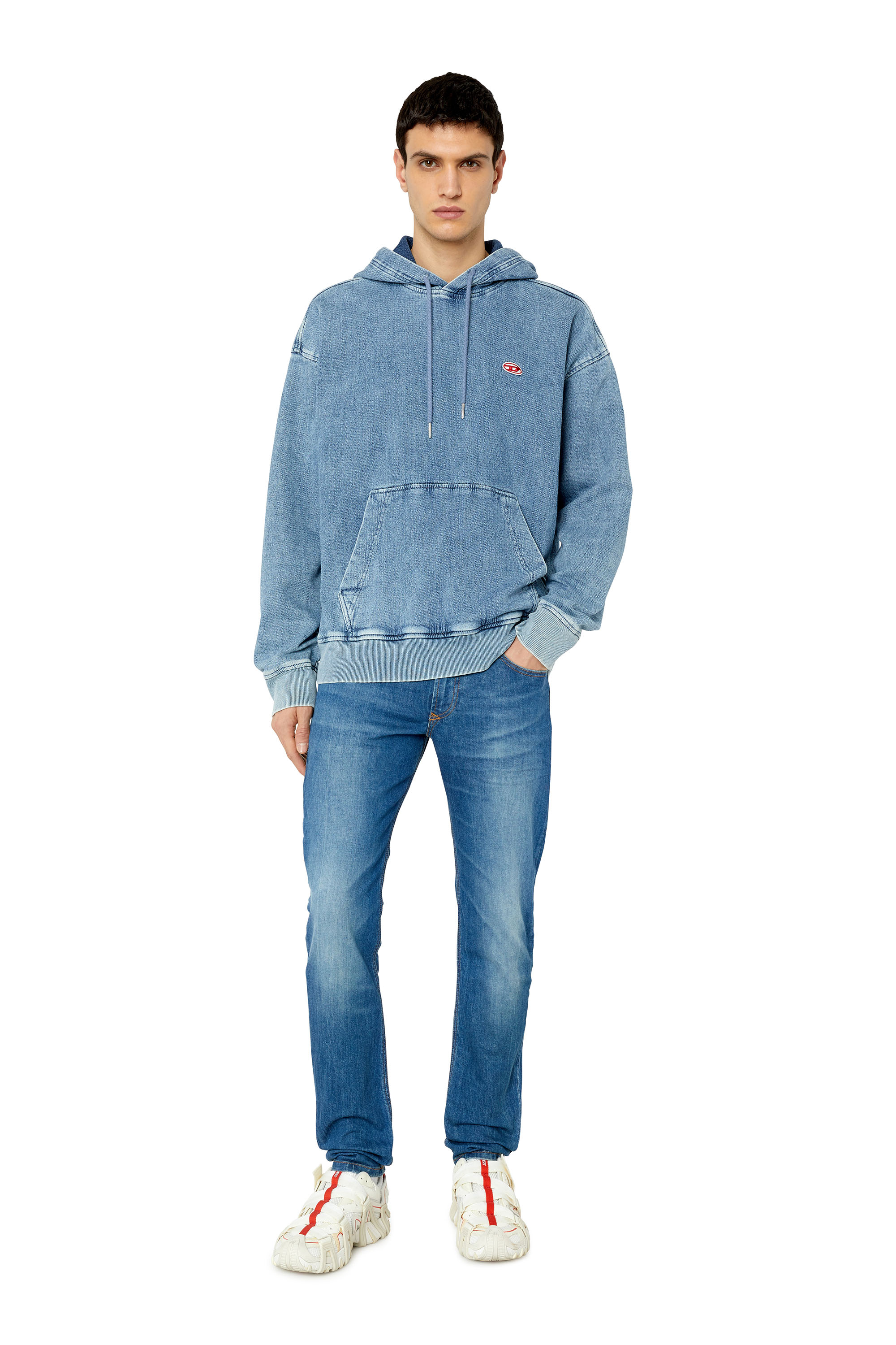 Diesel - 1979 Sleenker E09PK Skinny Jeans, Blu medio - Image 4