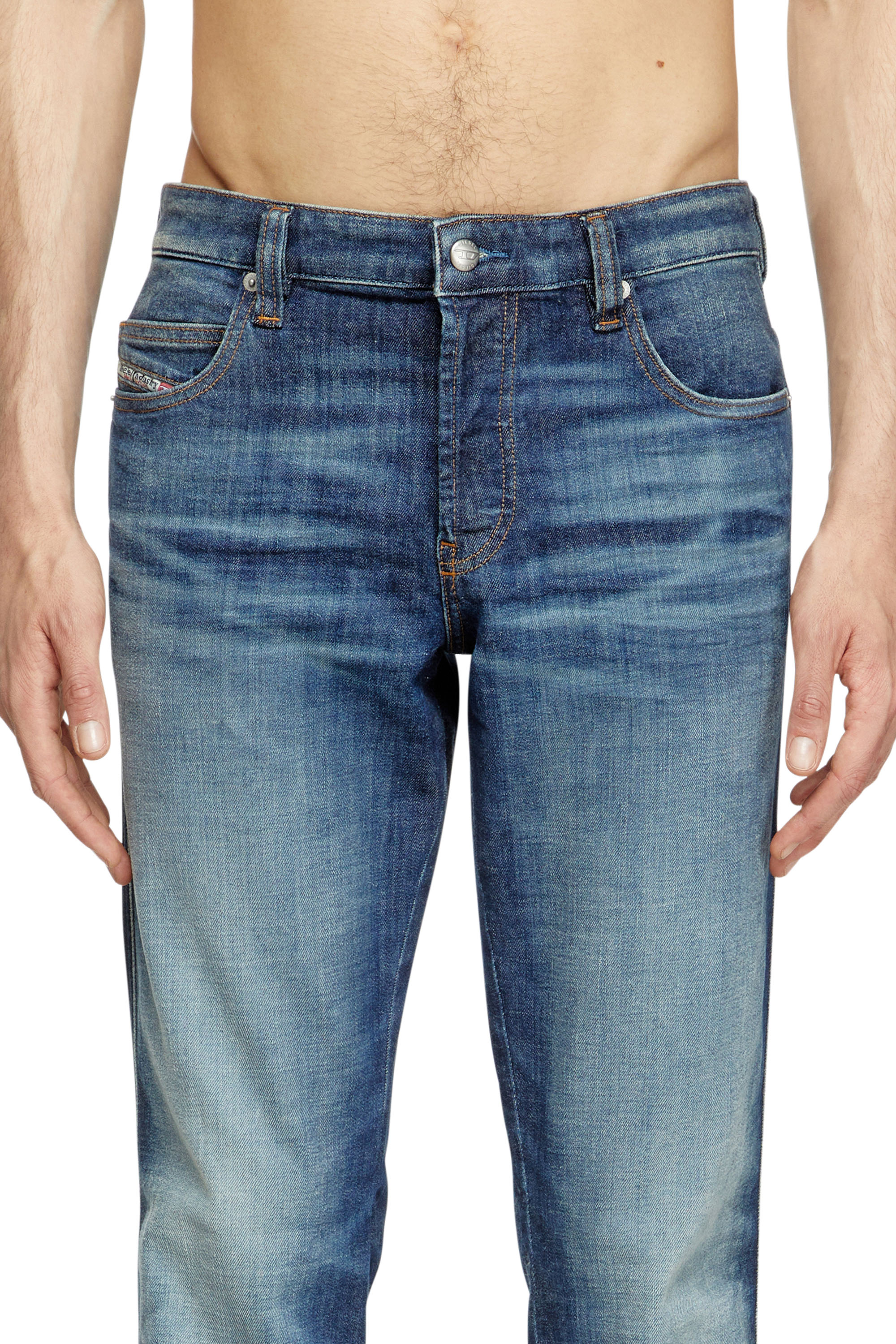 Diesel - Slim Jeans 1993 D-Vyl 0DBEI Uomo, Blu Scuro - Image 4