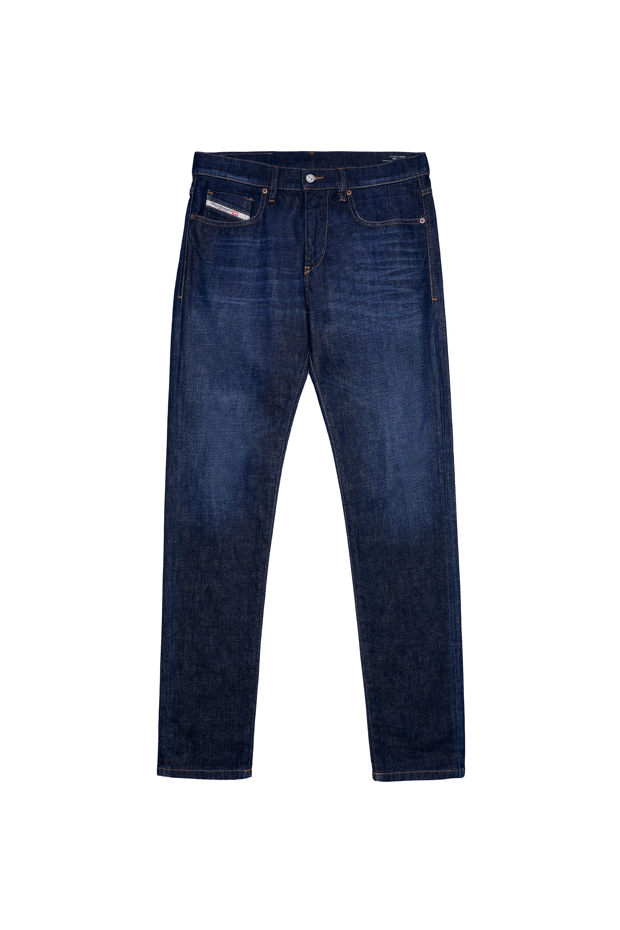 Diesel - 2019 D-STRUKT 09A12 Slim Jeans, Blu Scuro - Image 6