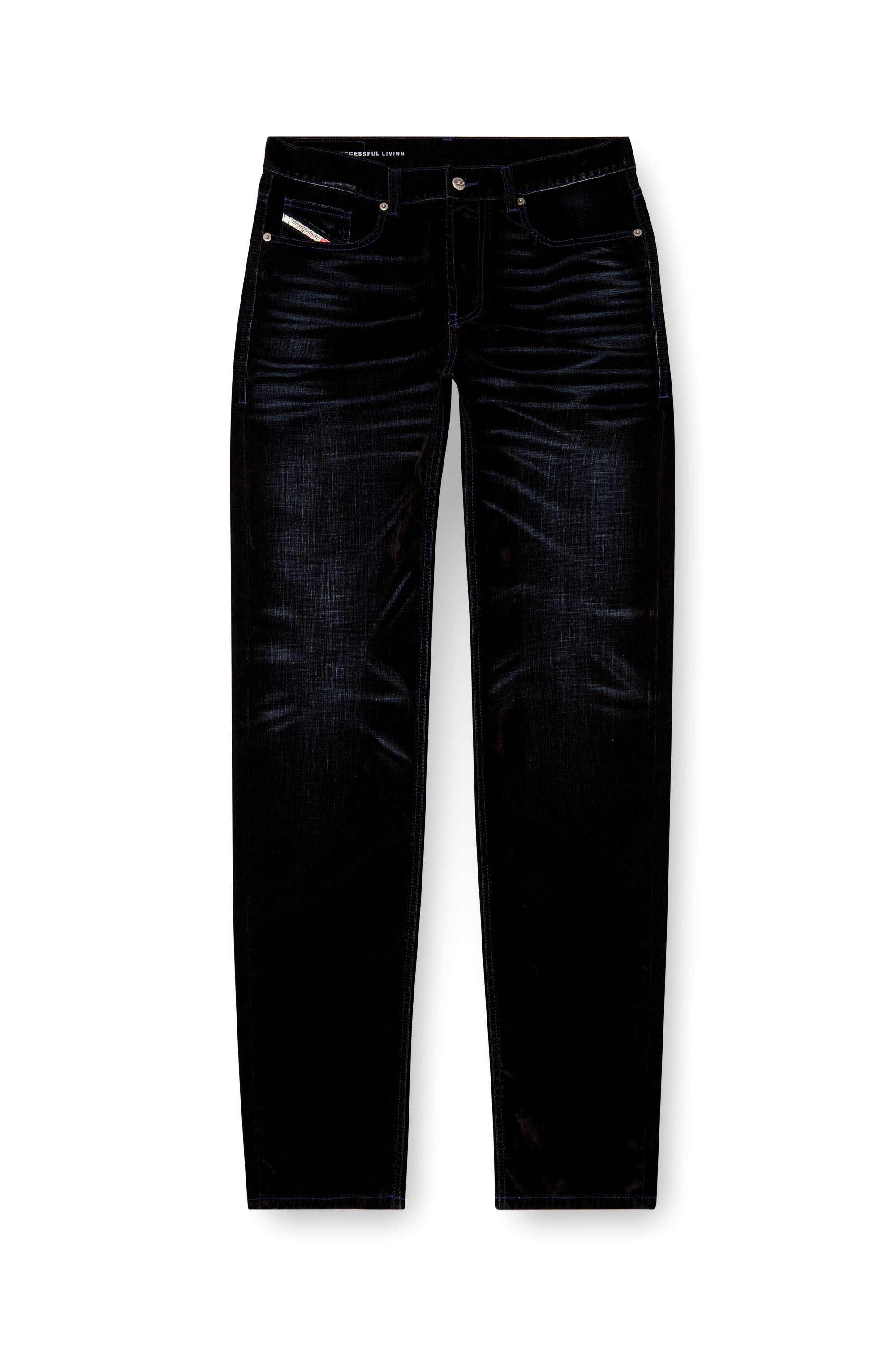 Diesel - Regular Jeans 2010 D-Macs 068QY Uomo, Blu Scuro - Image 3