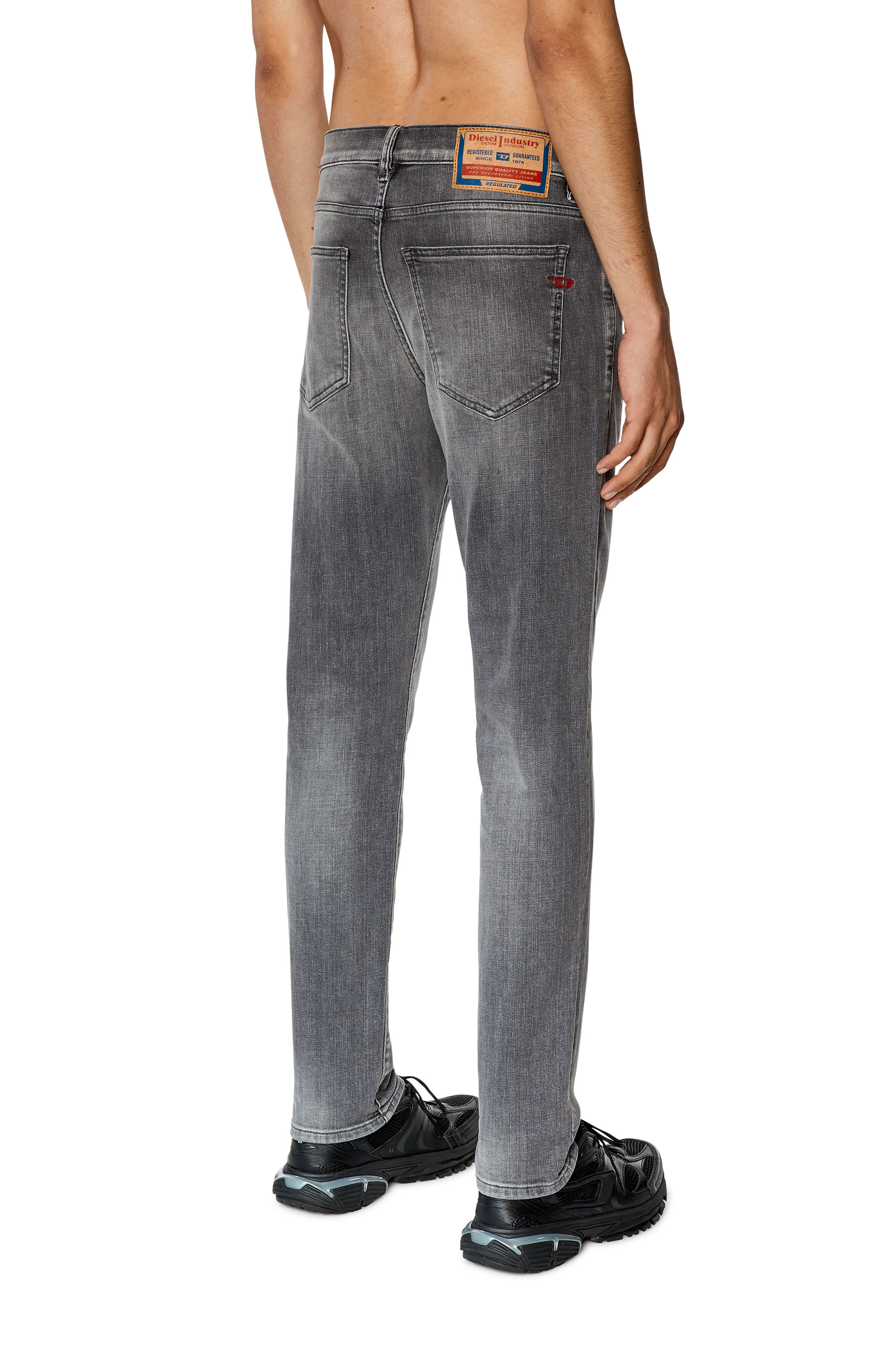 Diesel - Slim Jeans 2019 D-Strukt 09F91, Grigio - Image 2