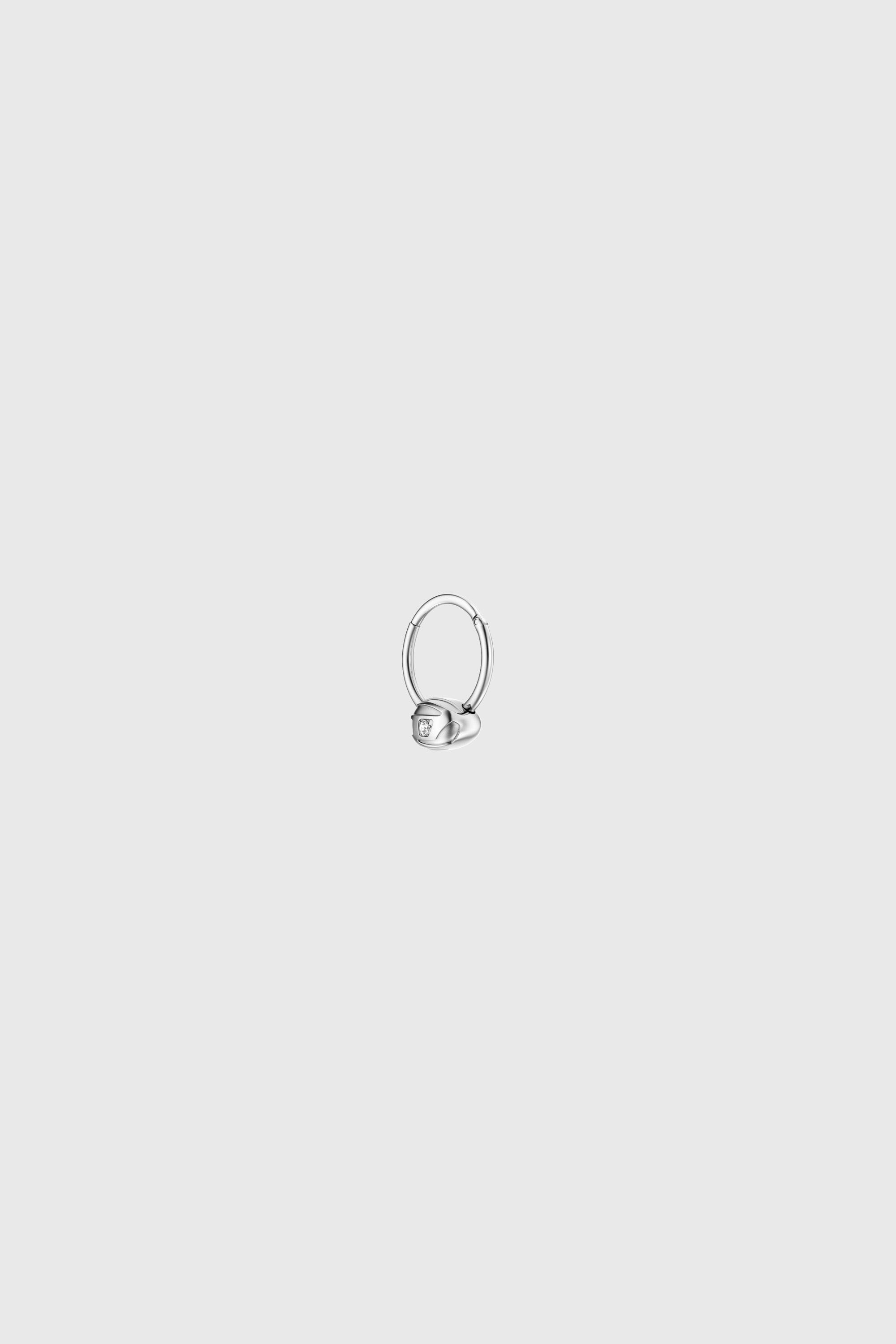 Diesel - DX1701040 JEWELLERY, Piercing septum in acciaio inox Unisex in Argento - 1