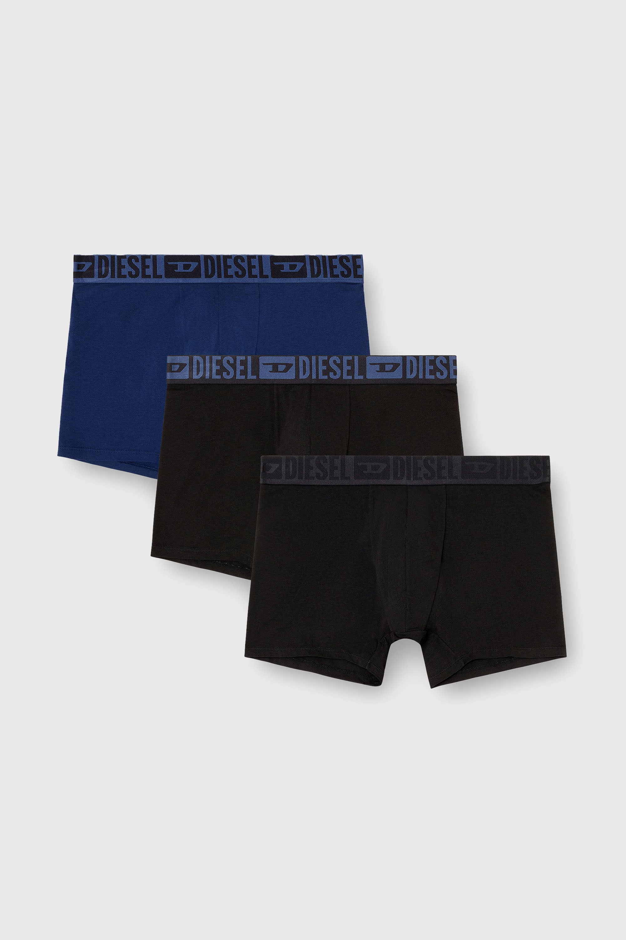 Diesel - SEBASTIAN-D-CORE-3PACK, Set da tre boxer lungo in cotone stretch Uomo in Multicolor - 1