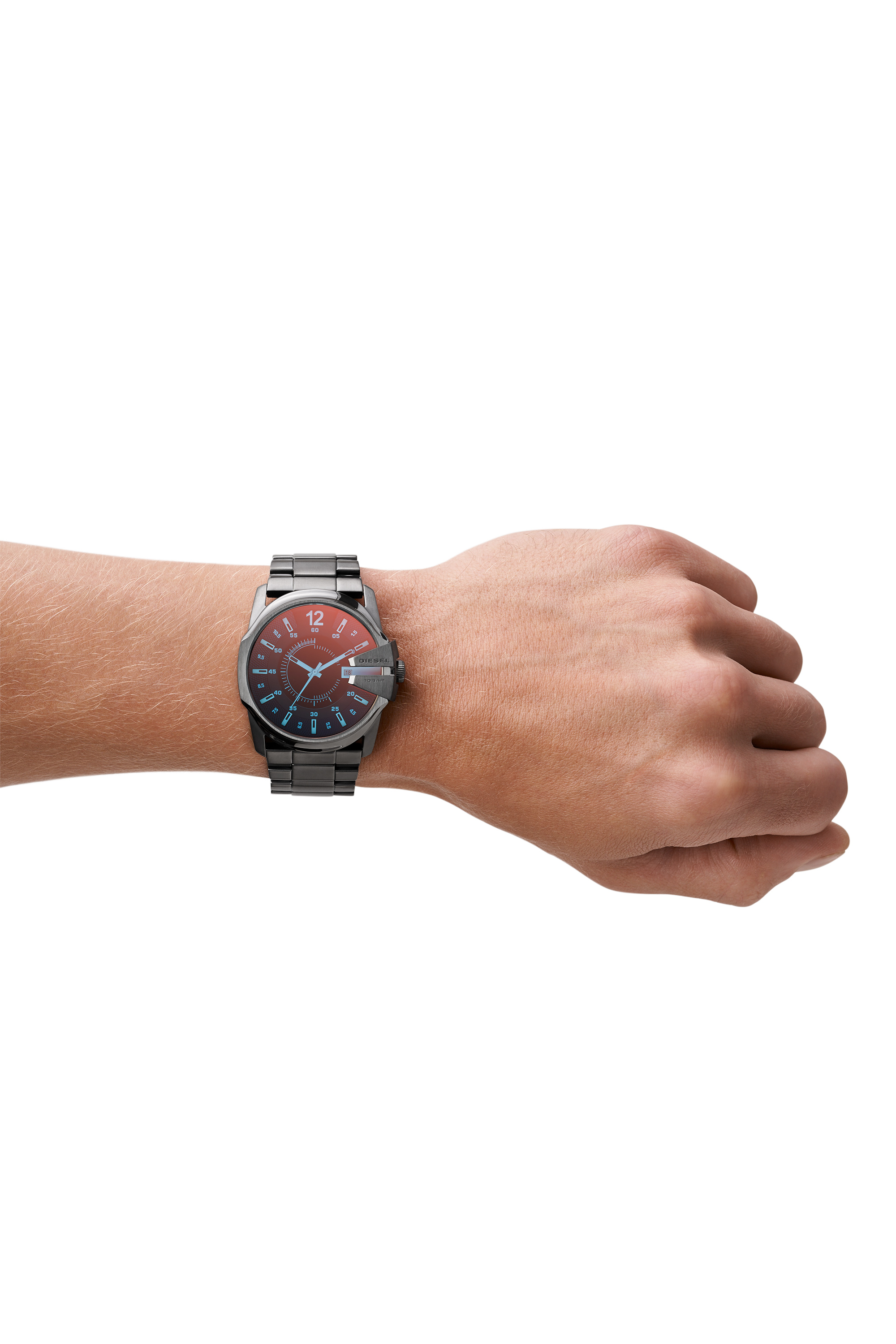 Diesel - DZ1965, Orologio Master Chief con cinturino in acciaio inossidabile Uomo in Nero - 4