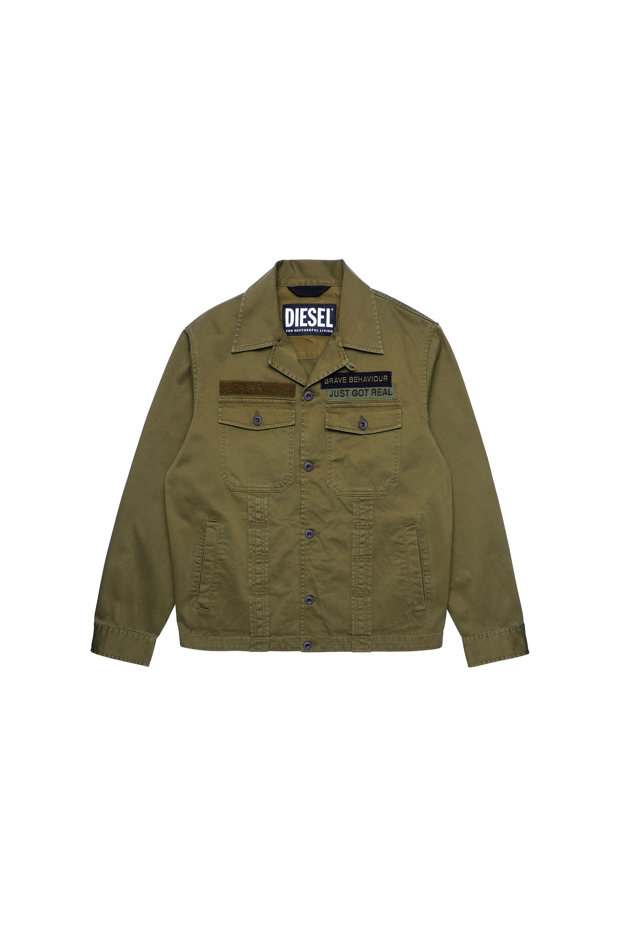 J-FULLER, Verde Militare - Giacche