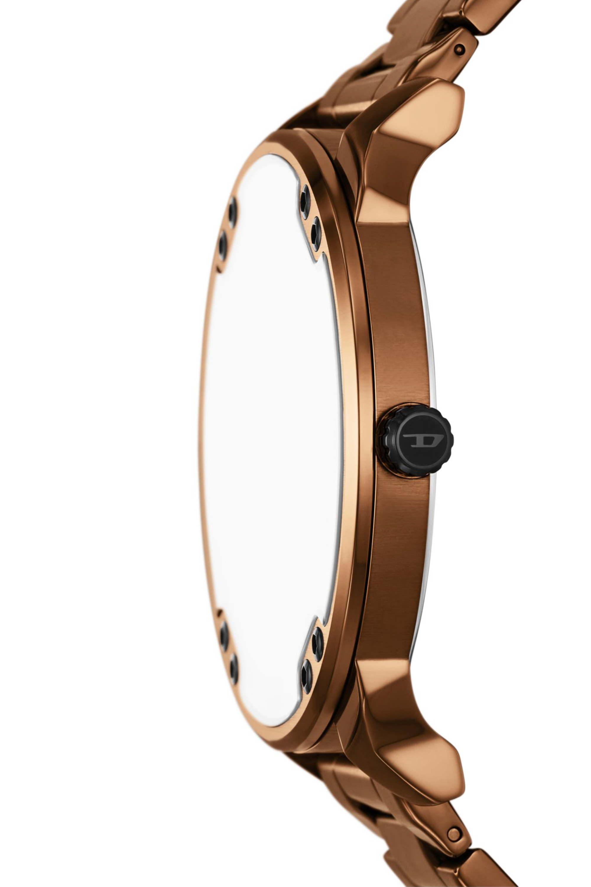 Diesel - DZ7493 WATCH, Orologio Mr. Daddy slim in acciaio inossidabile Uomo in Marrone - 3