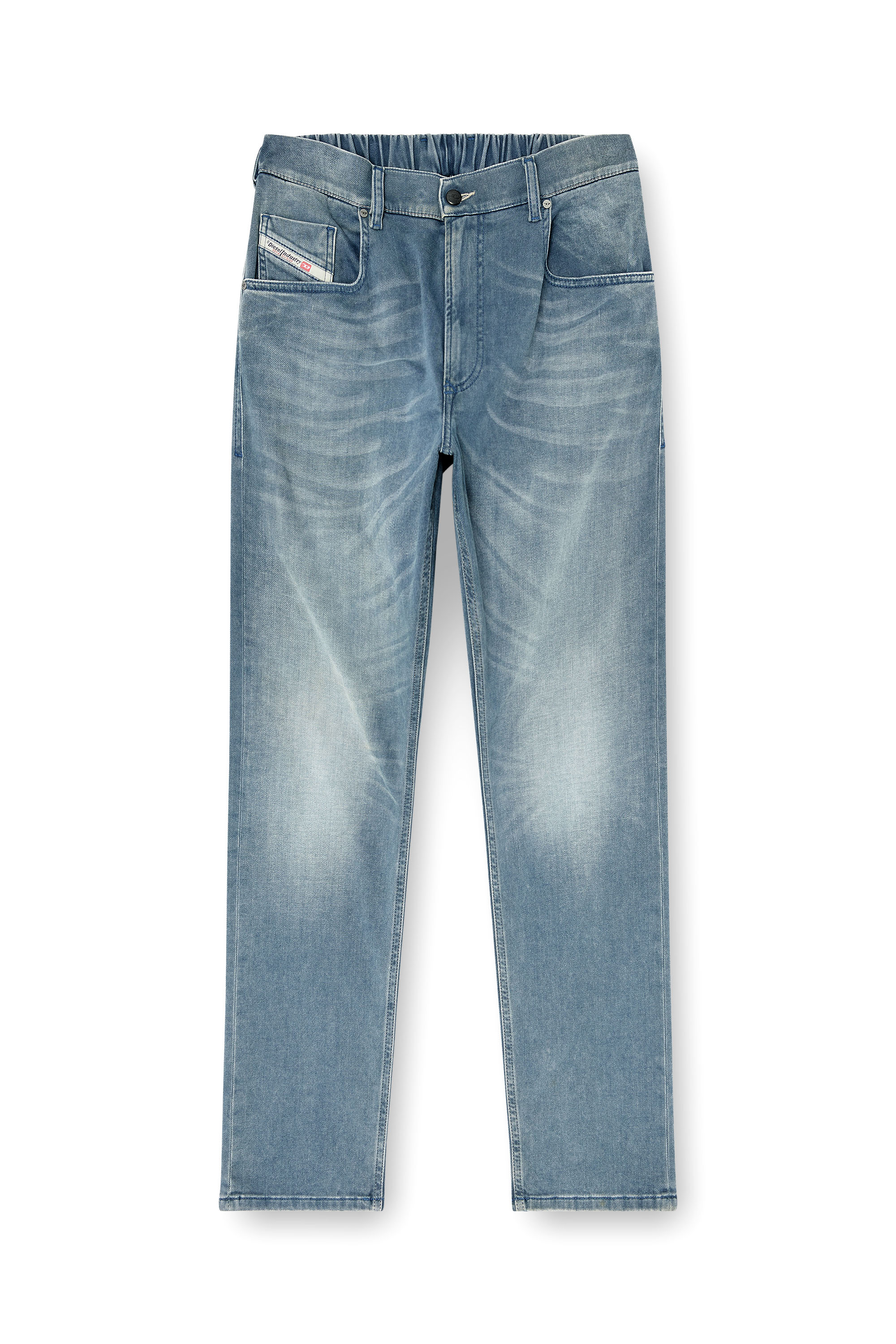Diesel - Regular 2032 D-Krooley-BW Joggjeans&reg; 09P91 Uomo, Blu Chiaro - Image 3