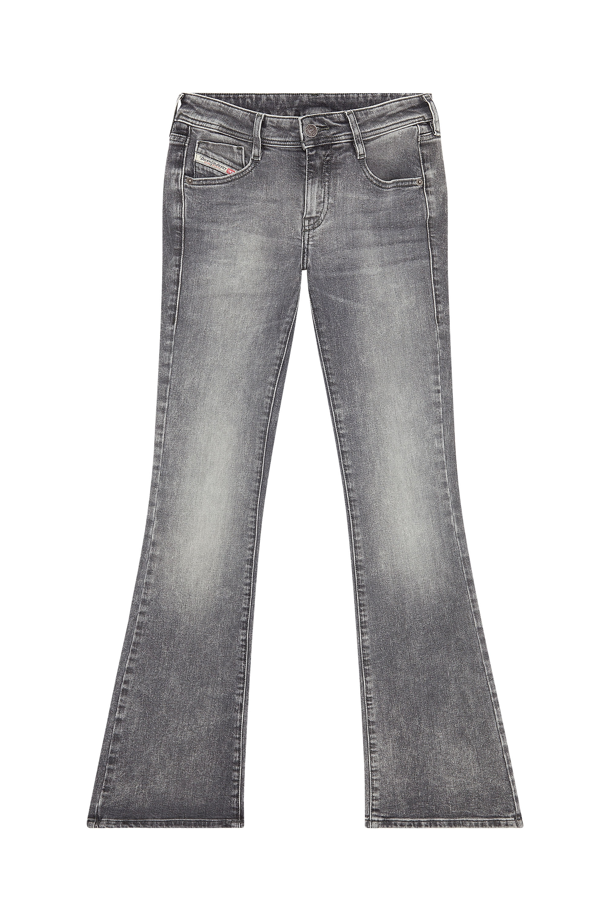 Diesel - Bootcut and Flare Jeans 1969 D-Ebbey 0ENAQ, Grigio - Image 5