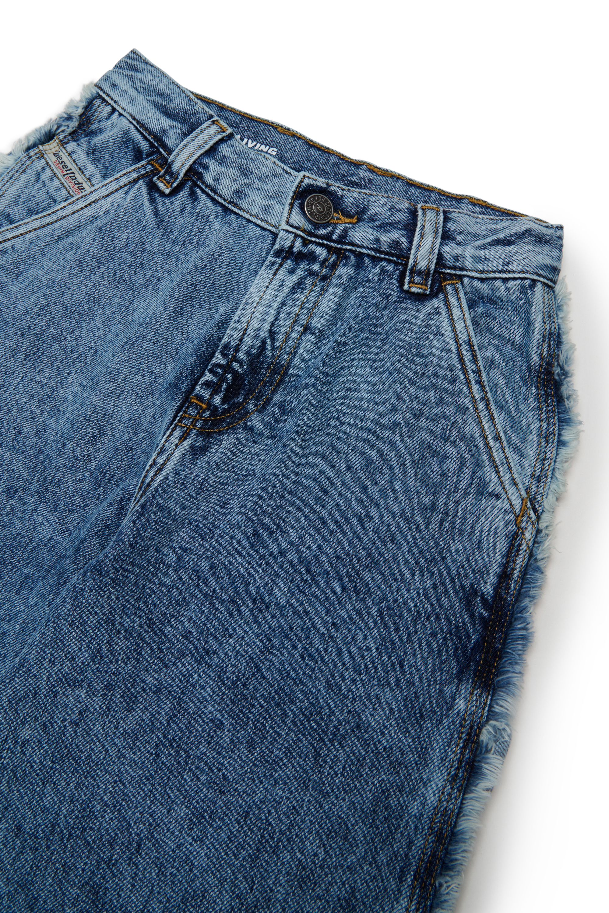 Diesel - D-ARGJX-WORK-J SP Donna, Blu medio - Image 3