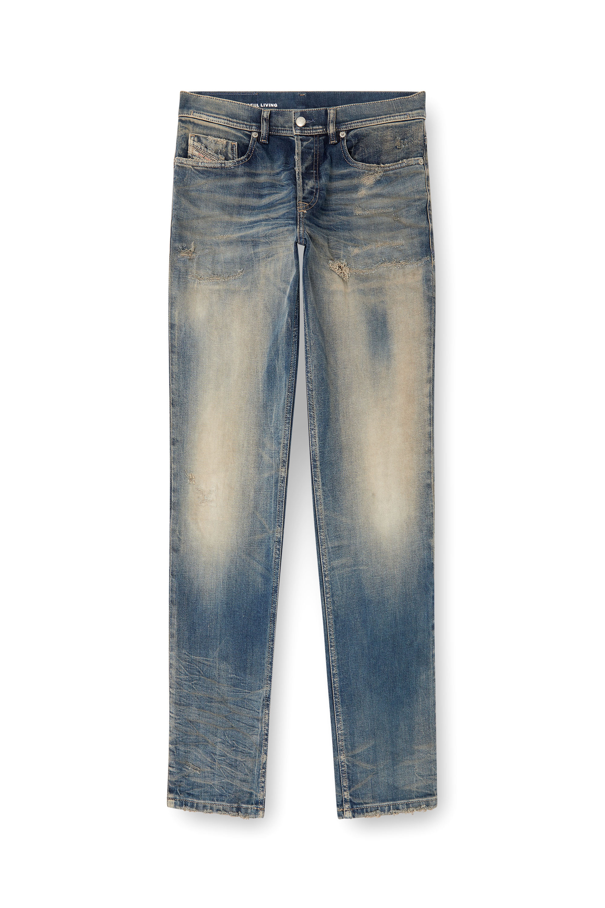 Diesel - Regular Jeans 2023 D-Finitive 09M18 Uomo, Blu medio - Image 3