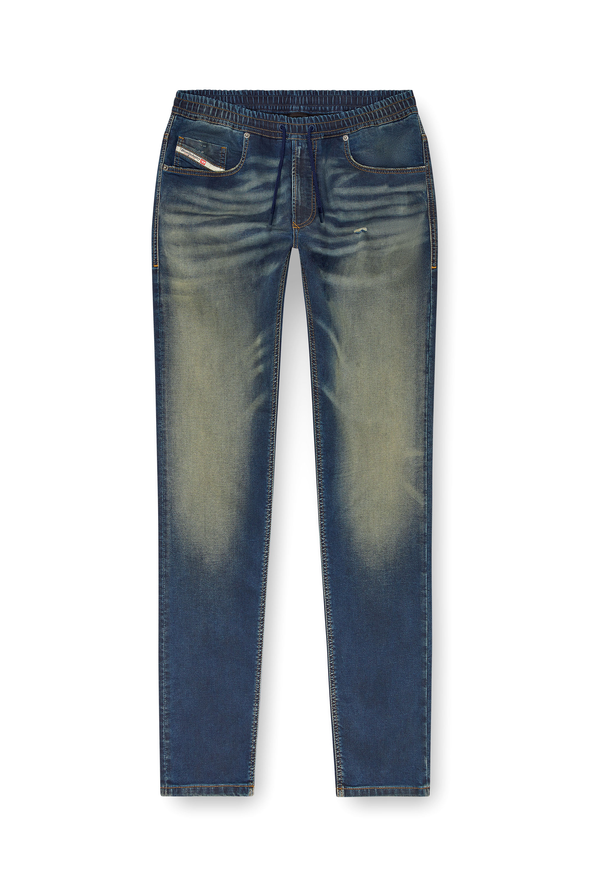 Diesel - Tapered 2030 D-Krooley Joggjeans® 09J34 Uomo, Blu Scuro - Image 3