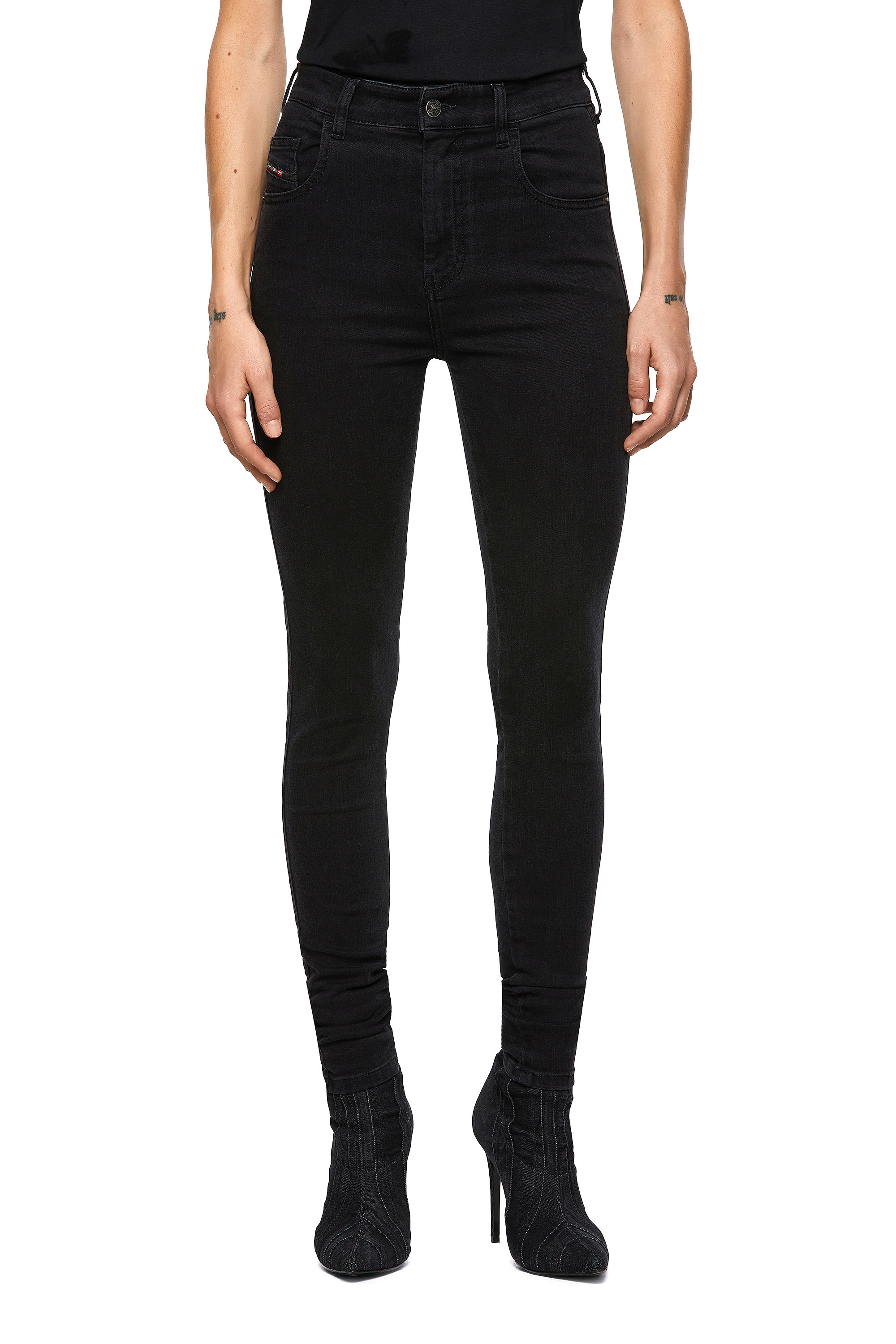 Slandy High 069VW, Nero/Grigio scuro - Jeans