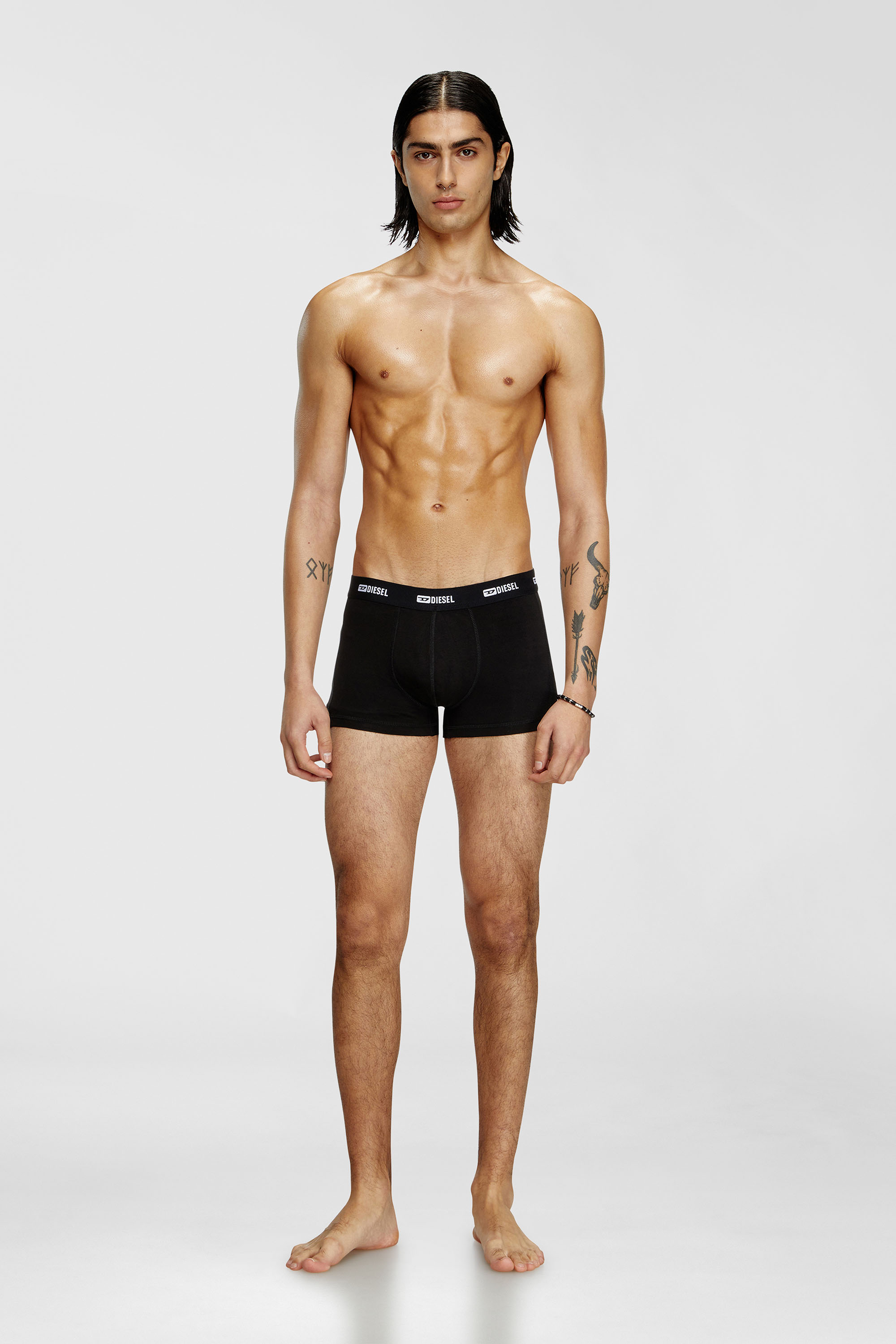 Diesel - DAMIEN-UTLT-3PACK, Set da tre boxer Uomo in Nero - 1