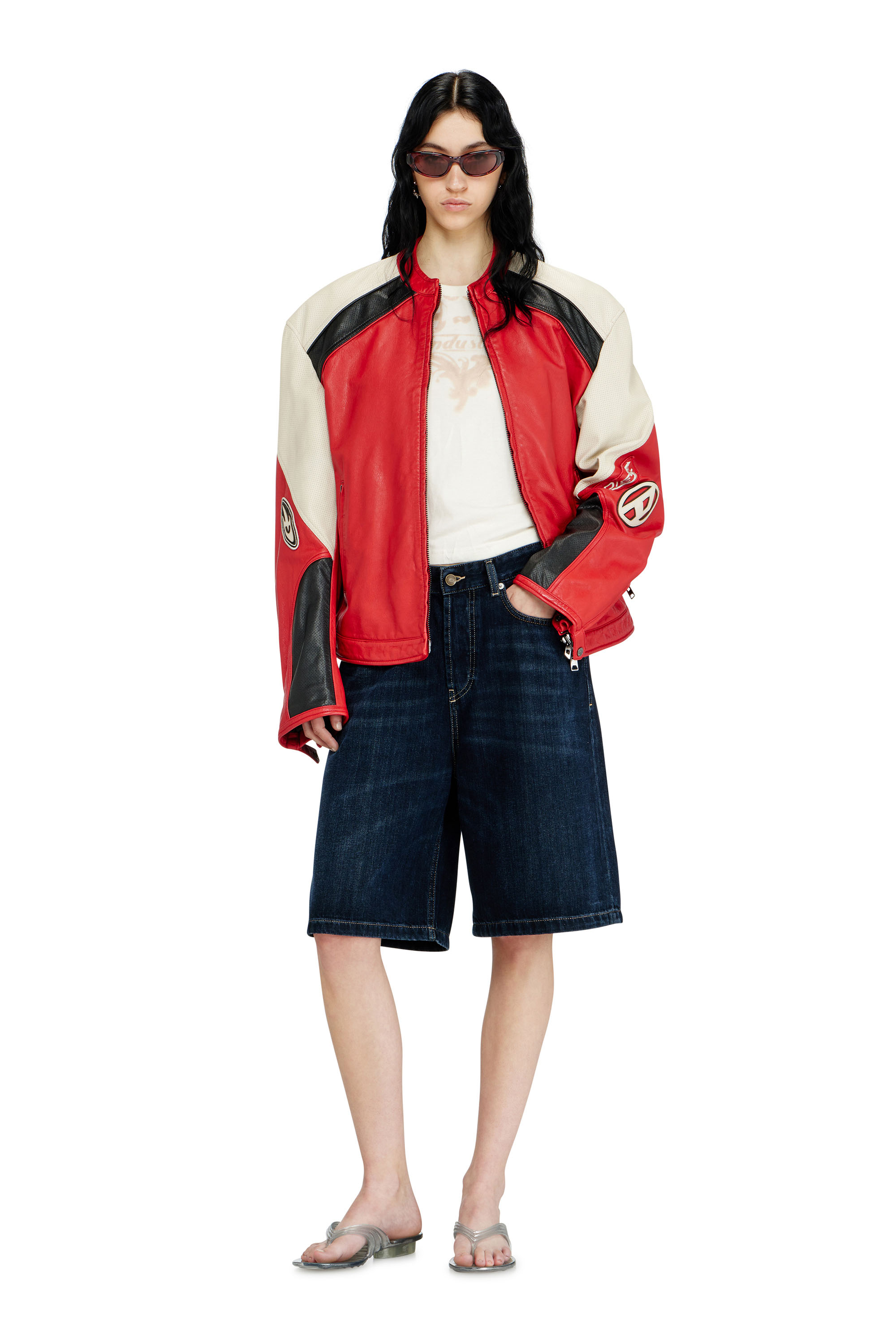 Diesel - MELISSA QUANTUM THONG, Infradito in Melflex&reg; Donna in Argento - 2