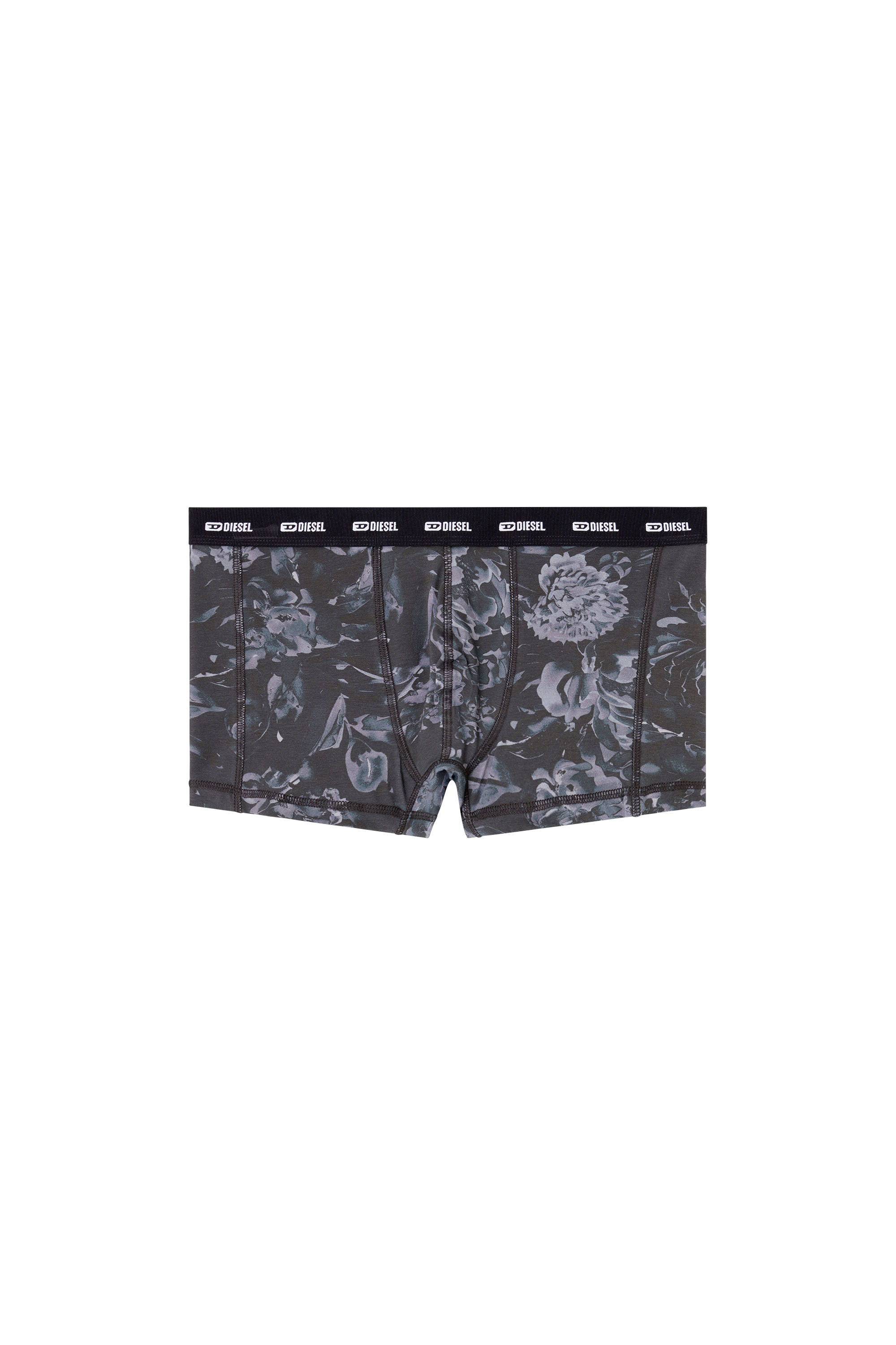 Diesel - DAMIEN-UTLT, Boxer con stampa floreale Uomo in Grigio - 3