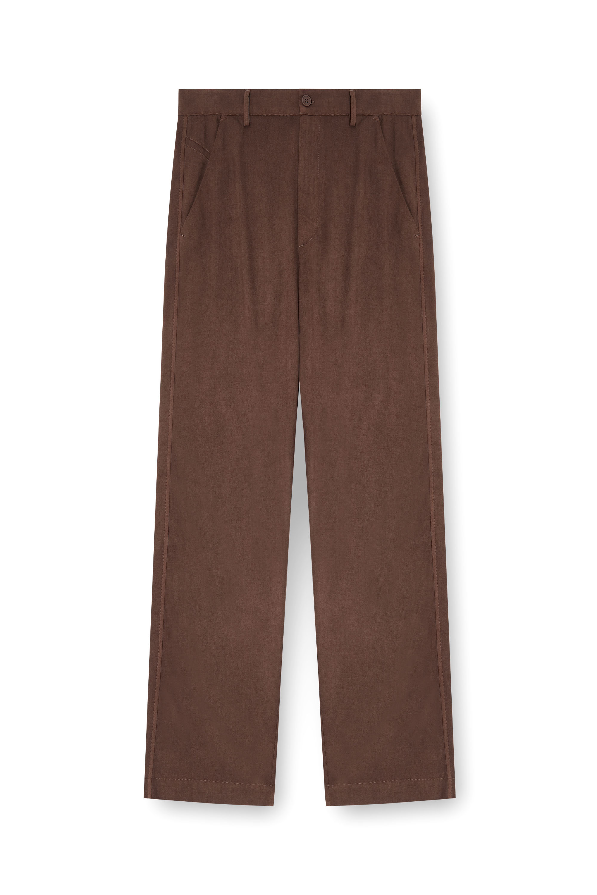 Diesel - P-HANT-CHINO-AECB, Pantaloni chino in lana stretch leggera Uomo in ToBeDefined - 2