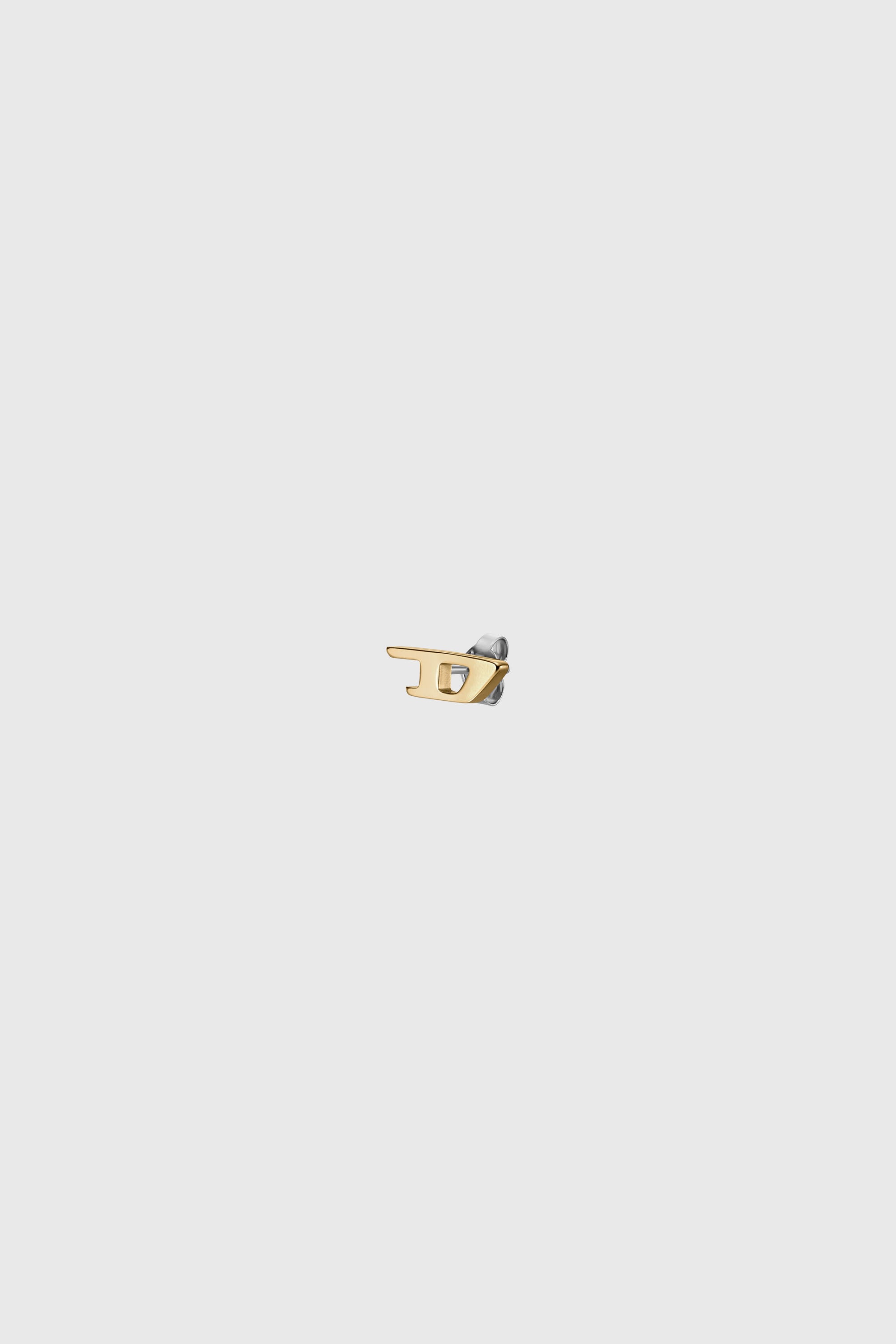 Diesel - DX1520, Orecchino a lobo in acciaio inossidabile dorato Unisex in Oro - 1