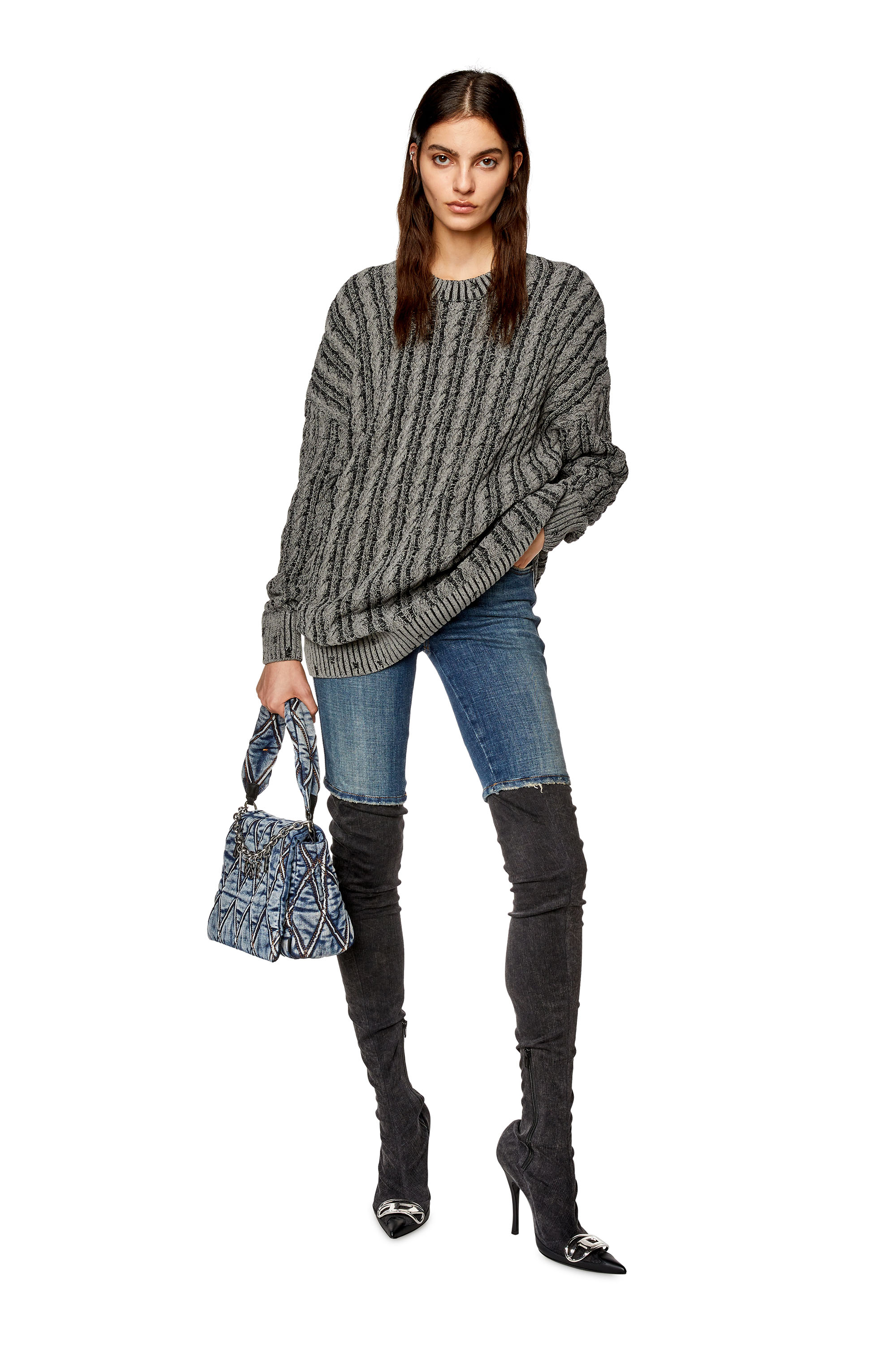 Diesel - M-PANTESSE, Grigio - Image 1