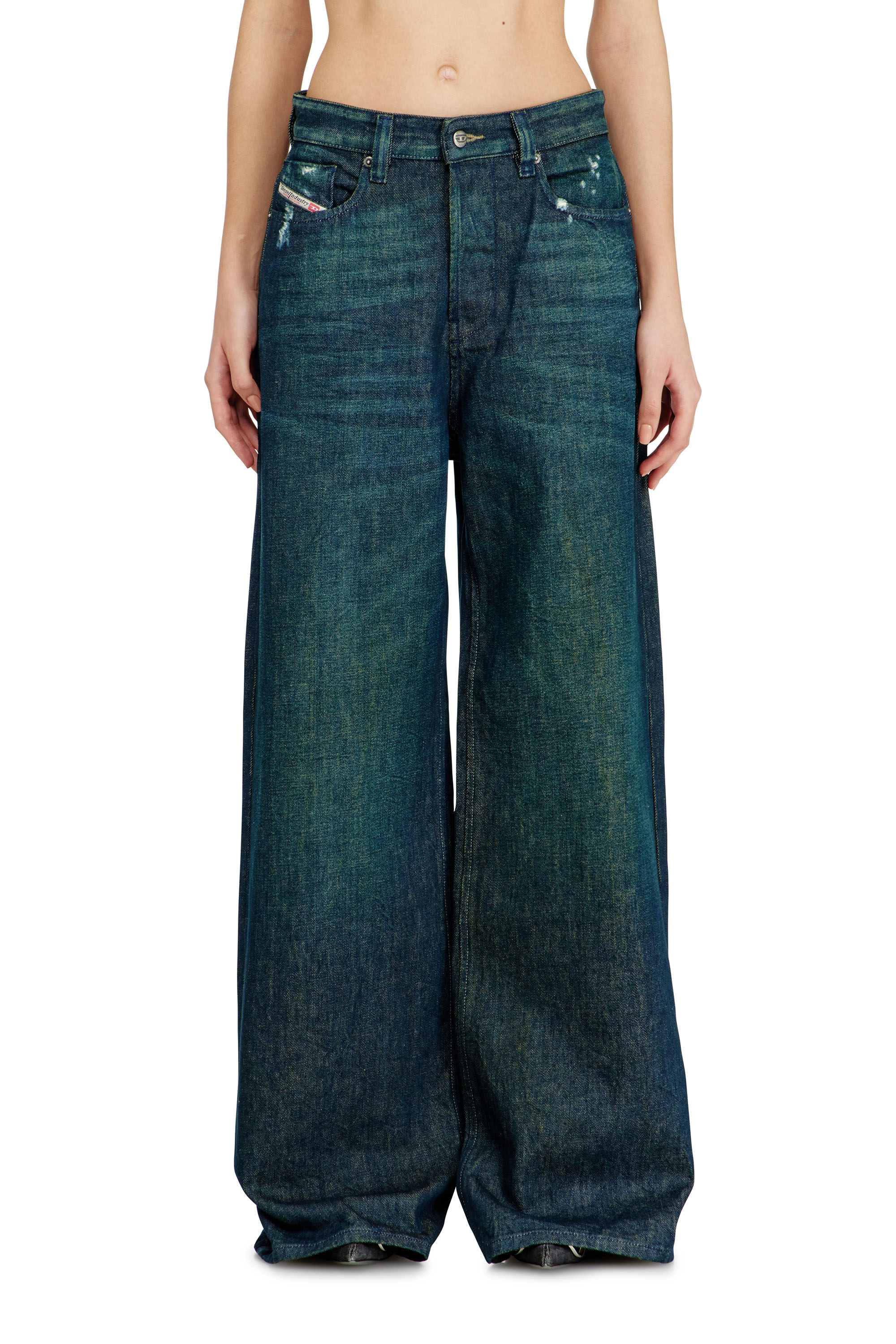 Diesel - Relaxed Jeans 1996 D-Sire 0ADBY Donna, Blu Scuro - Image 1