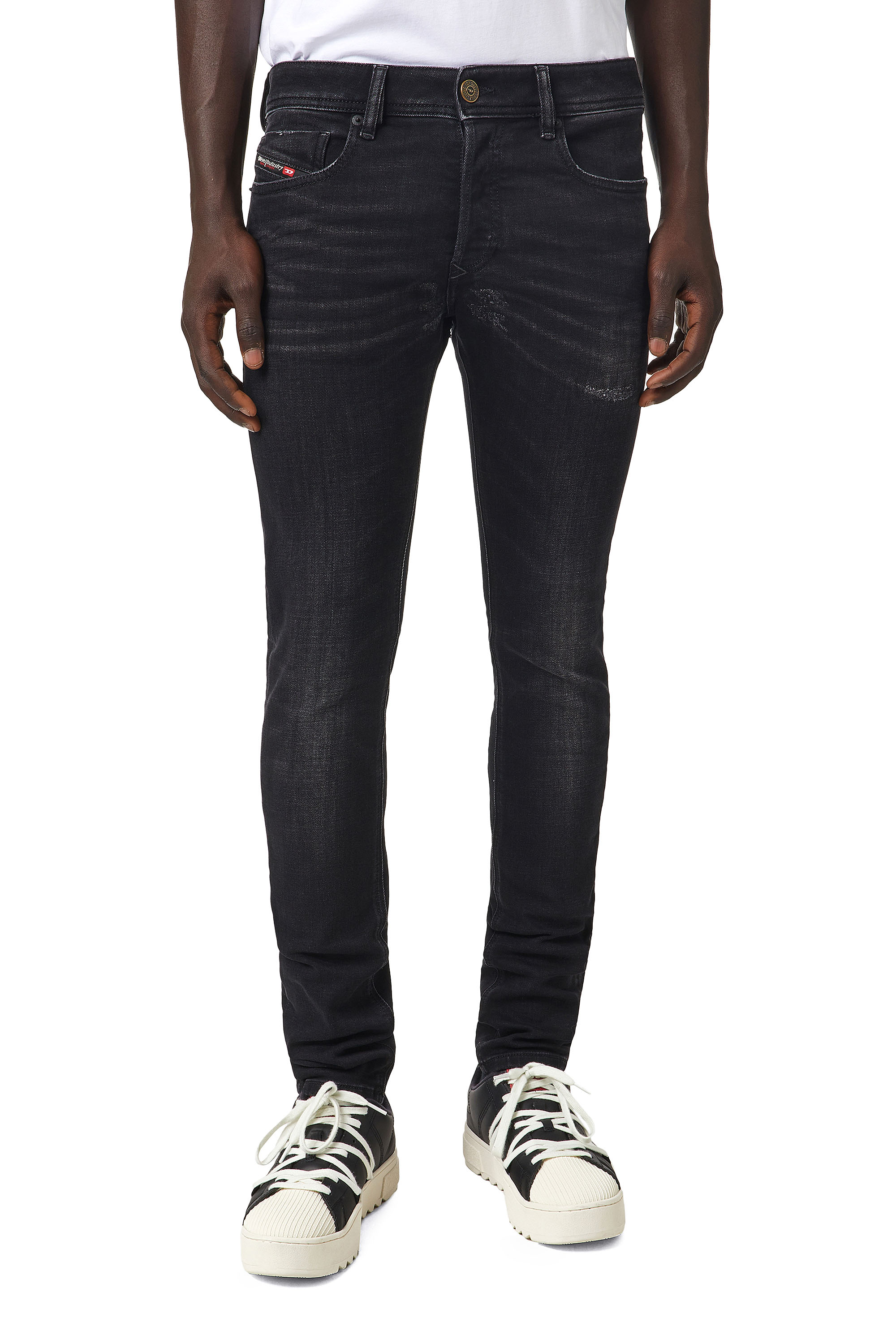 Sleenker 09A89, Nero/Grigio scuro - Jeans