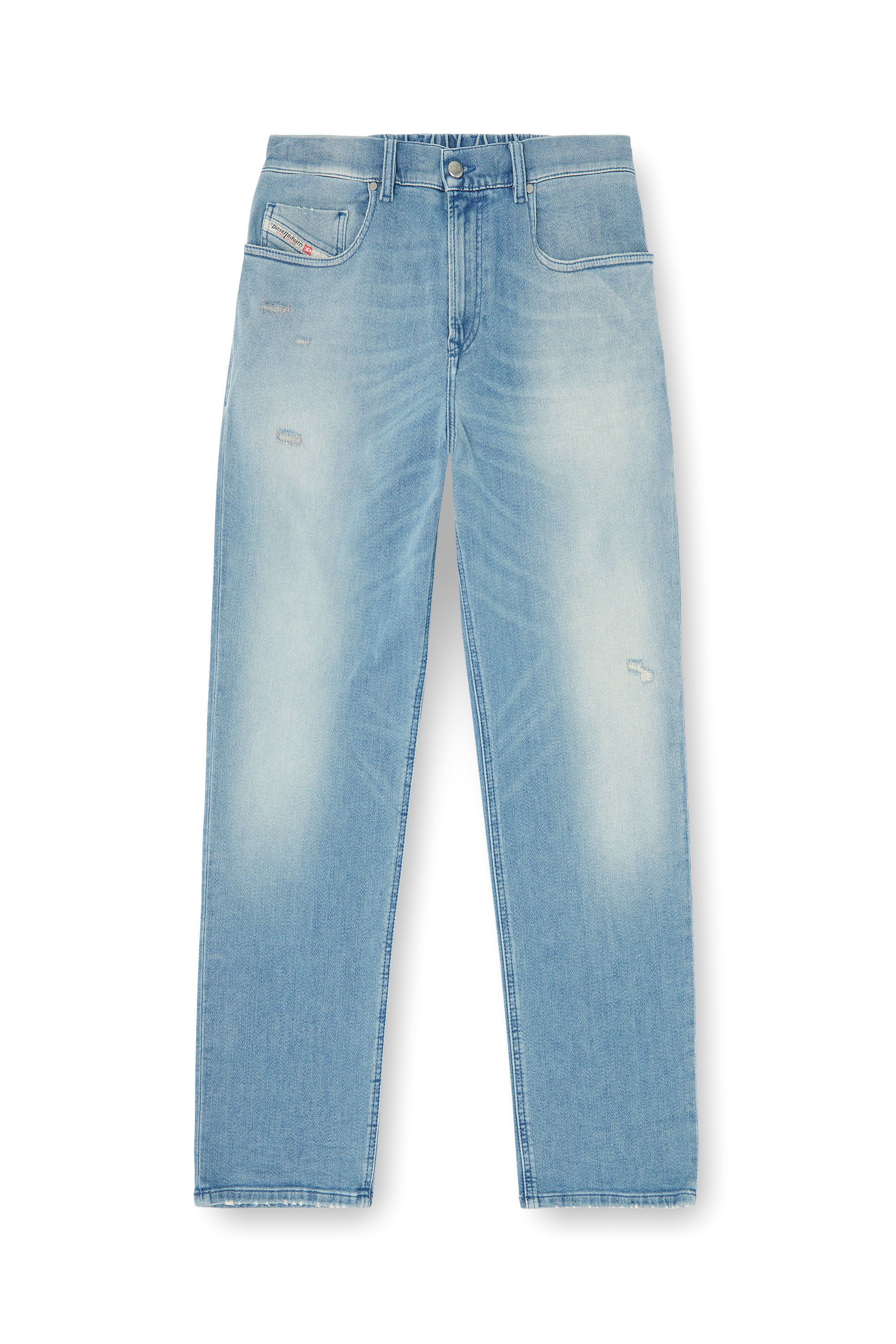 Diesel - Regular 2090 D-Veekley Joggjeans&reg; 09Q21 Uomo, Blu Chiaro - Image 4