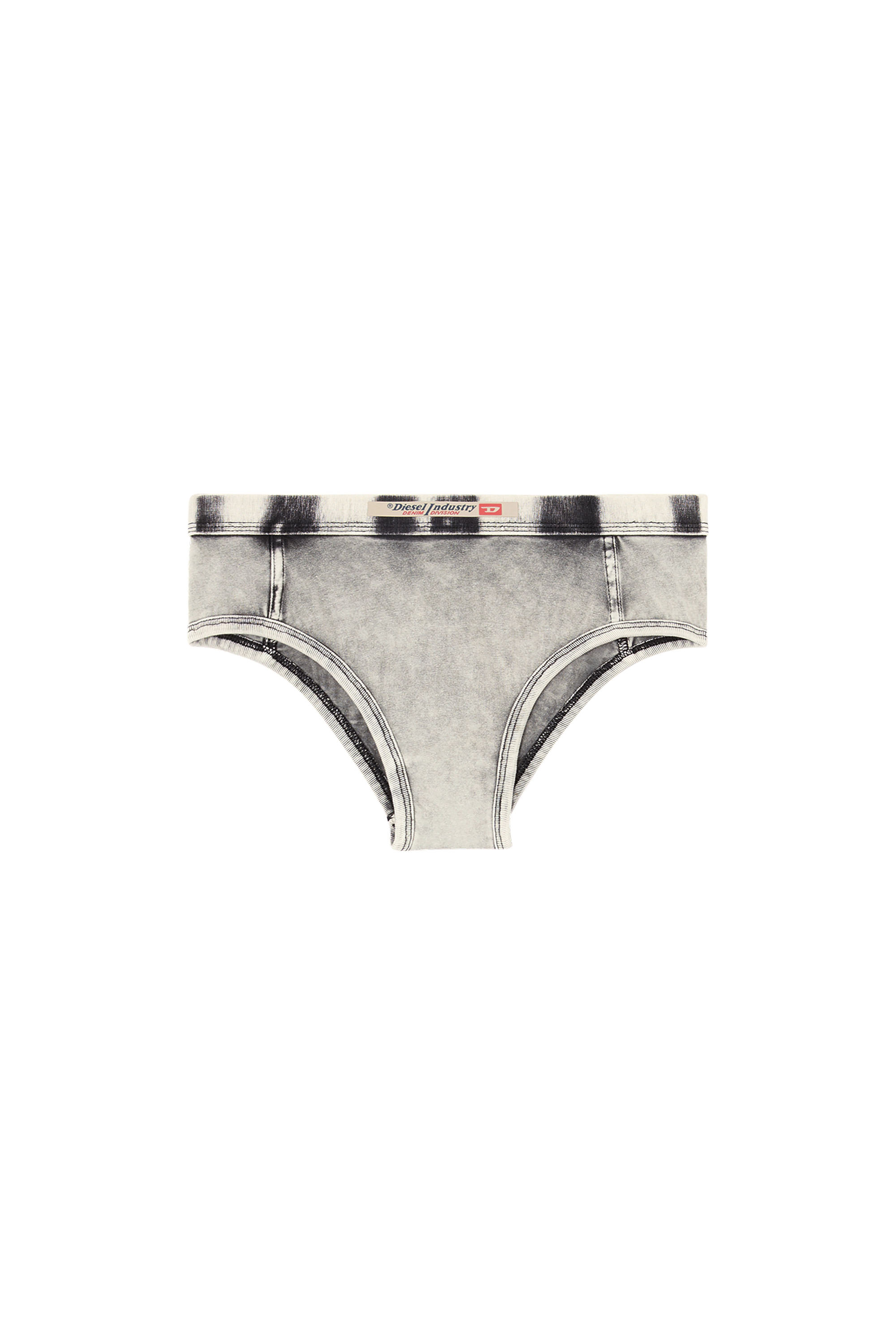 Diesel - HIPSTER-DNM, Woman's Hipster briefs in denim-effect jersey in Grey - 3