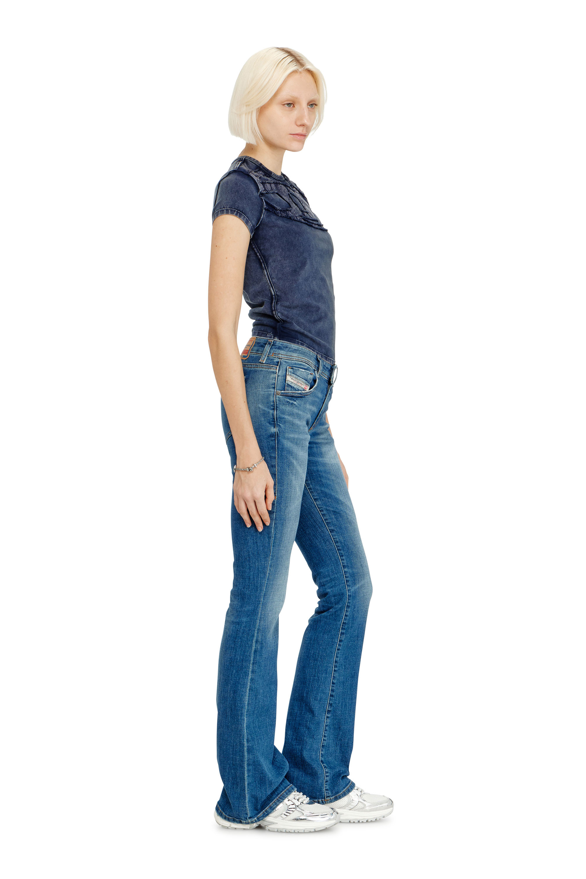Diesel - Bootcut Jeans 1969 D-Ebbey 09J33 Donna, Blu medio - Image 2