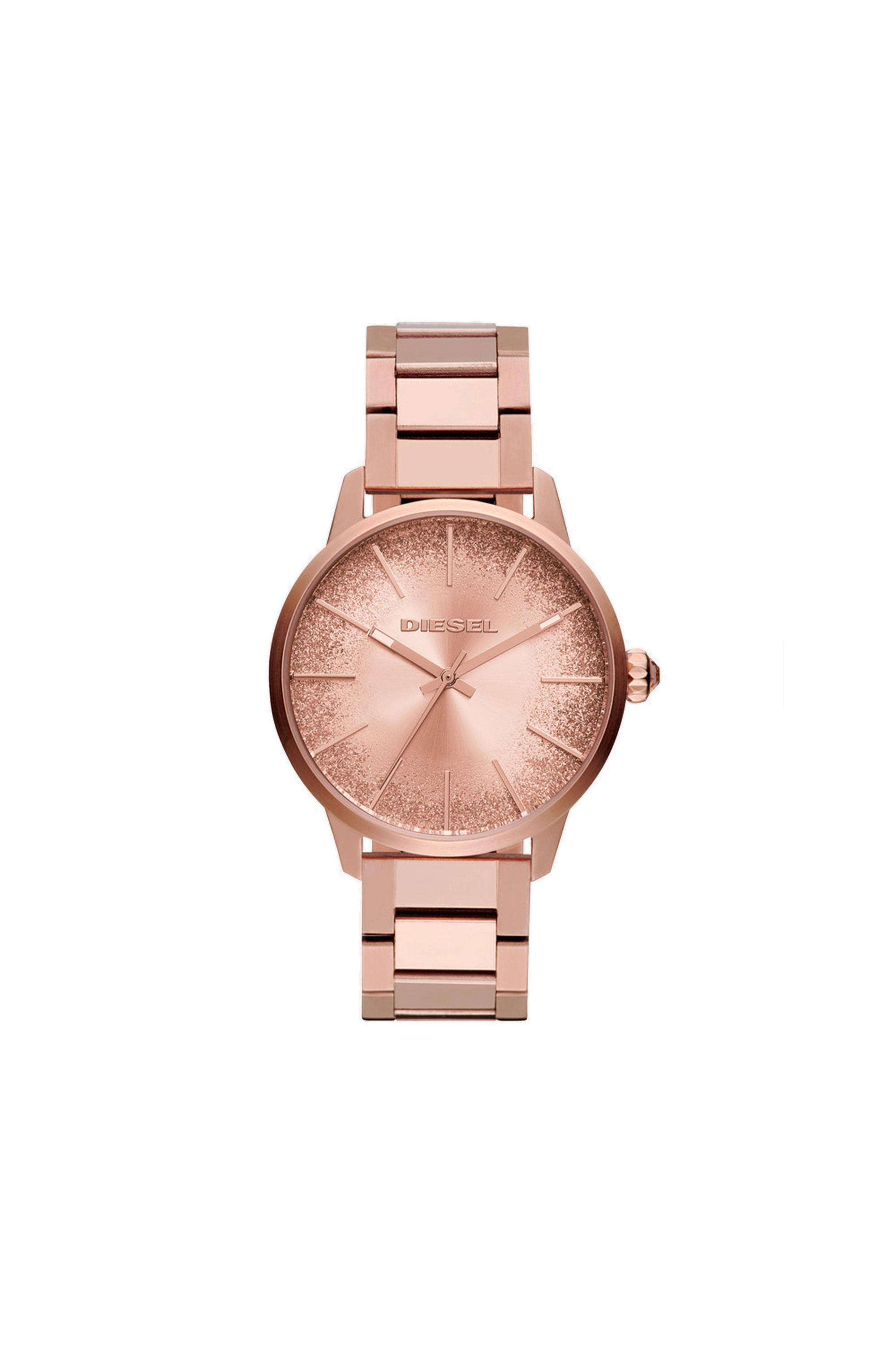 Diesel - DZ5567, Orologio rosa con cinturino a bracciale a tre componenti, 38 mm Donna in Rosa - 1