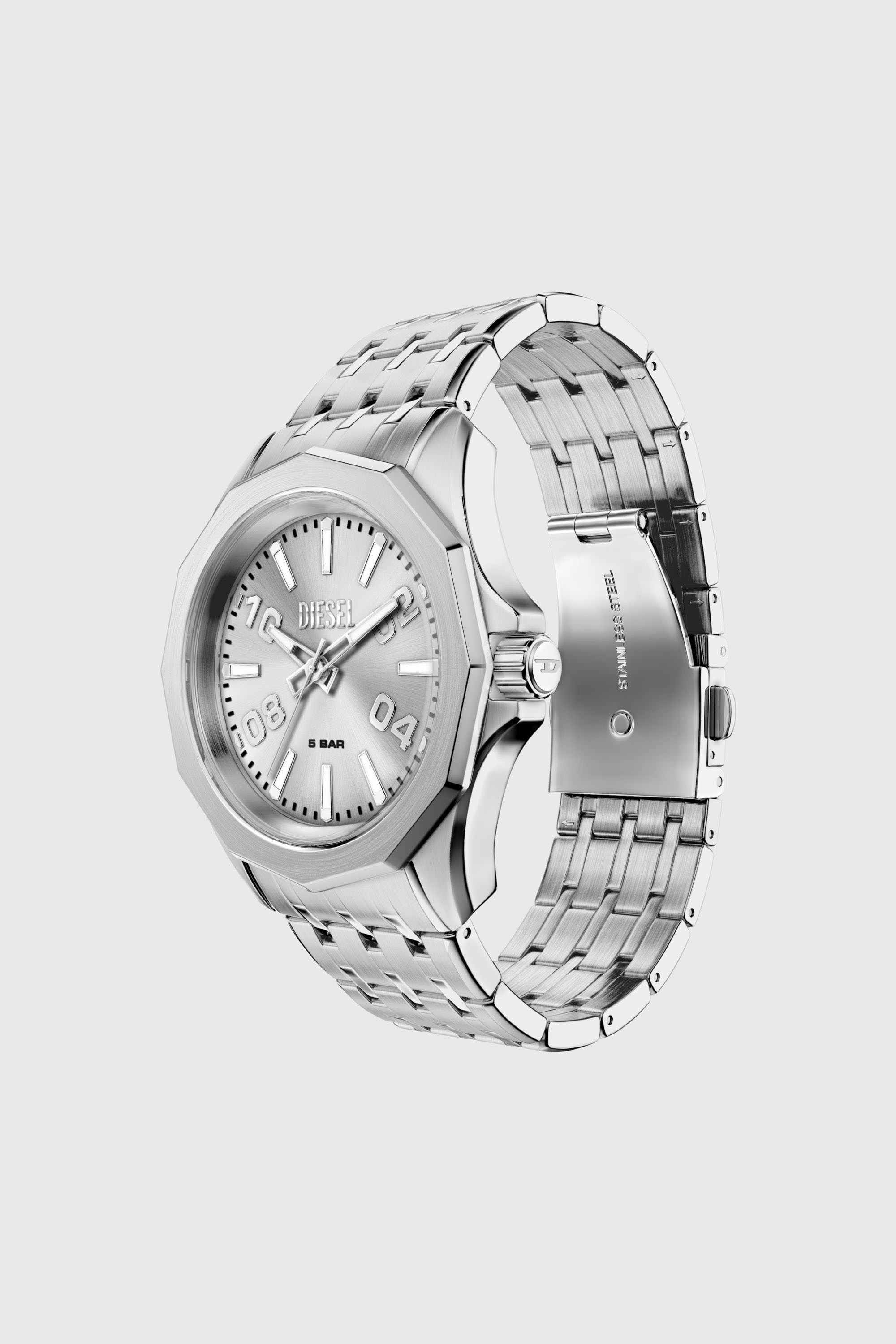Diesel - DZ2236 WATCH, Orologio Stinger in acciaio inox Uomo in Argento - 2