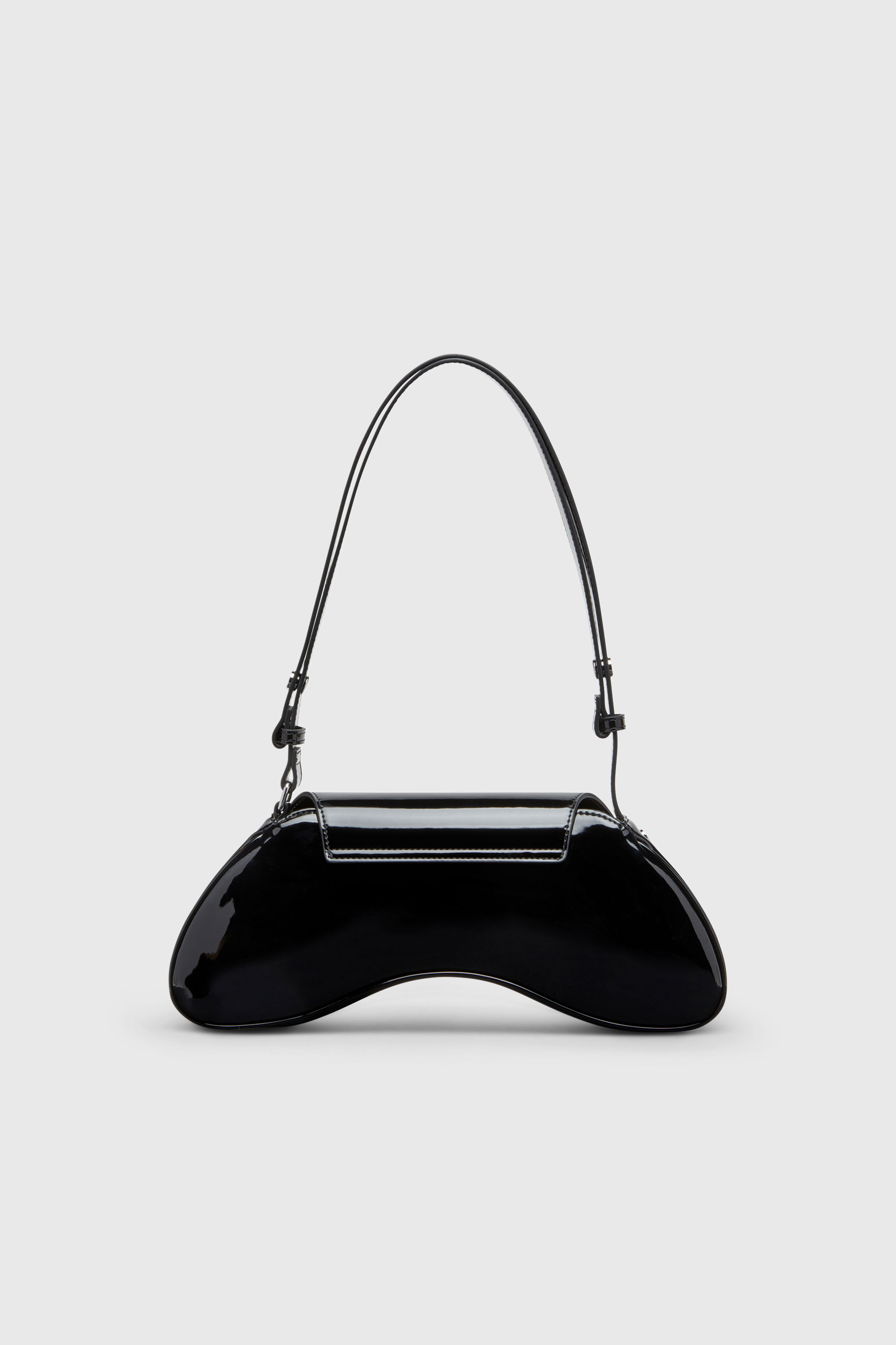 Diesel - PLAY CROSSBODY, Play-Borsa crossbody lucida Donna in Nero - 3