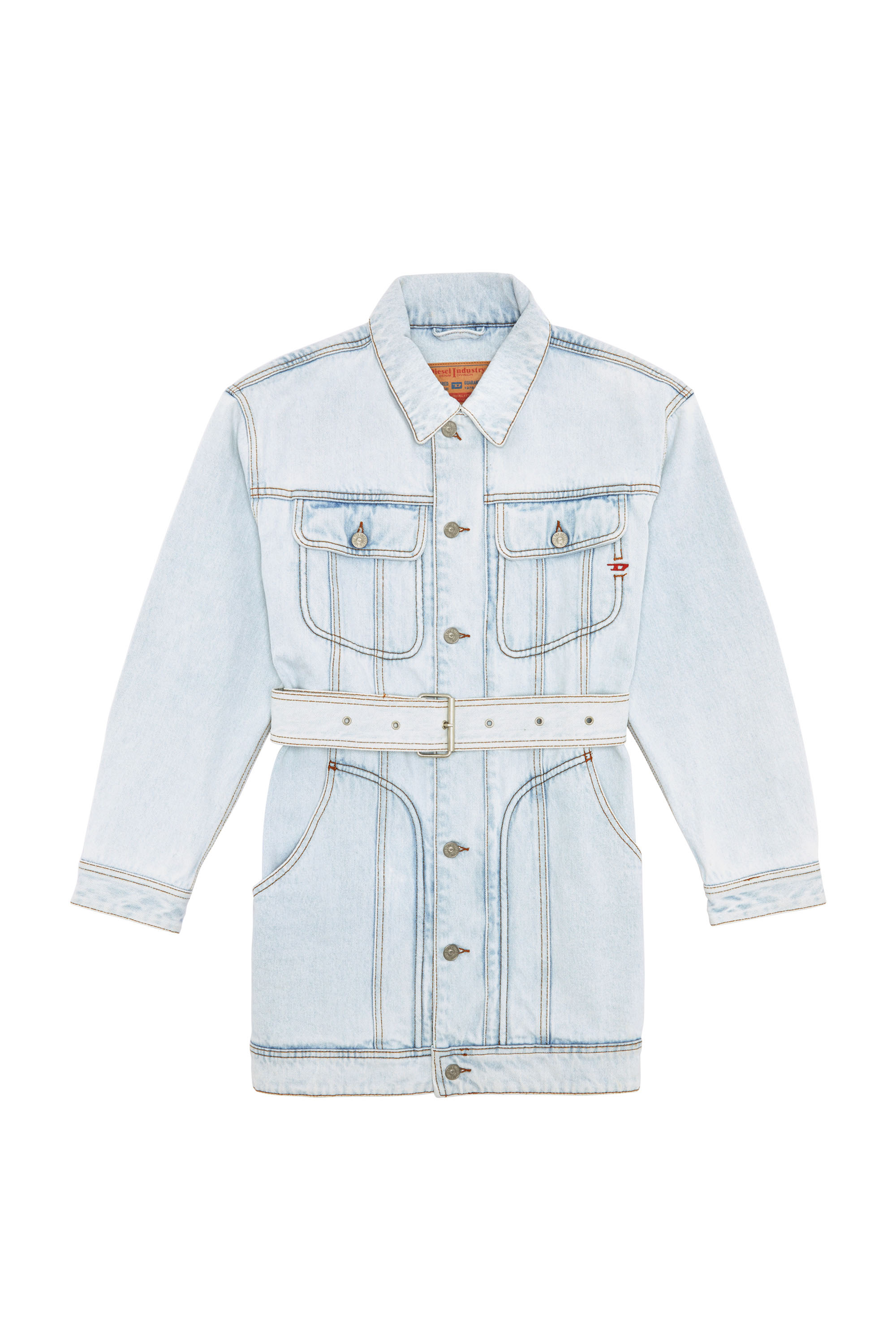DE-FLAMINIA, Blu Chiaro - Giacche in denim