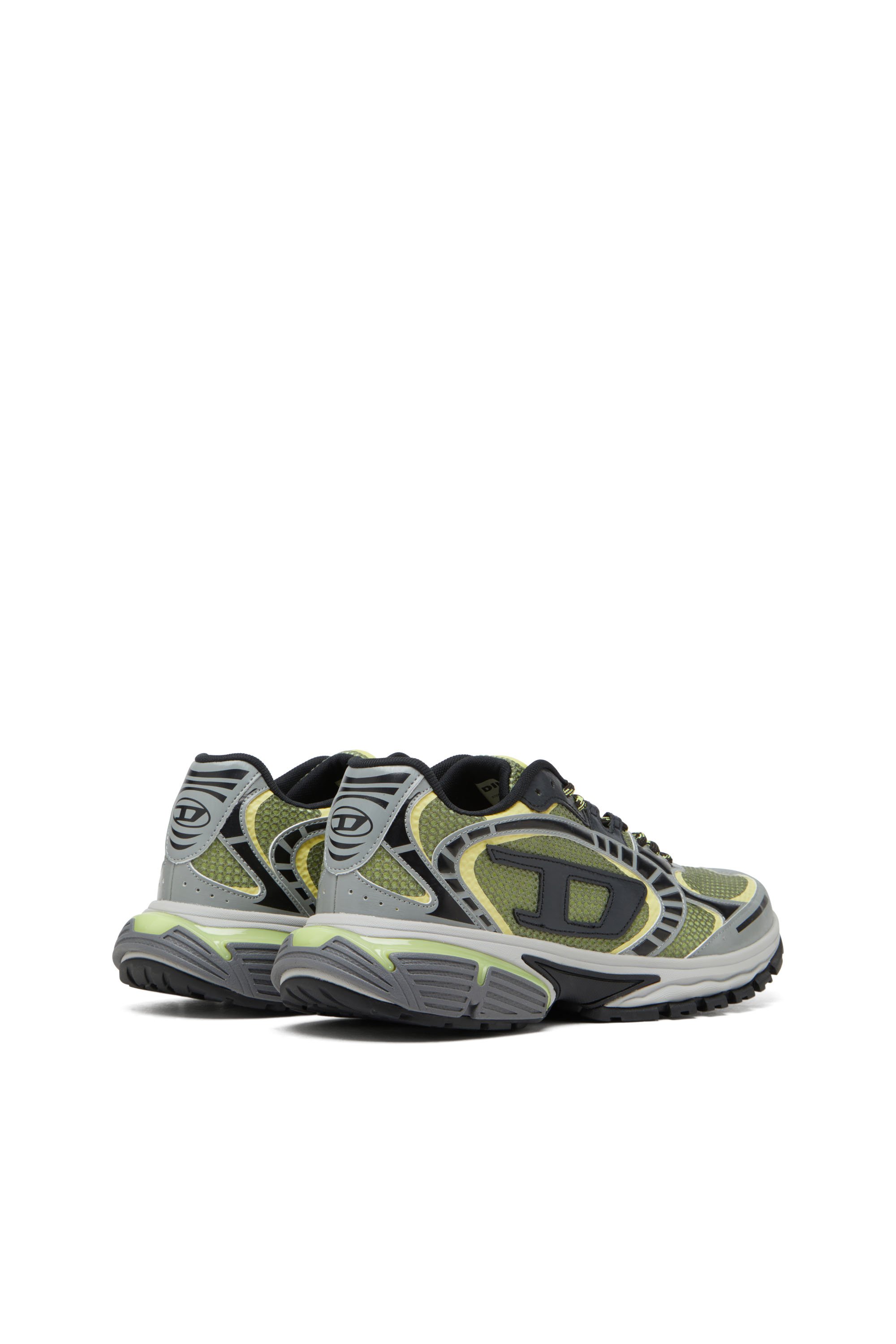 Diesel - S-PRO-V-DENSE LOW, Sneaker in rete con logo Oval D Uomo in Multicolor - 3