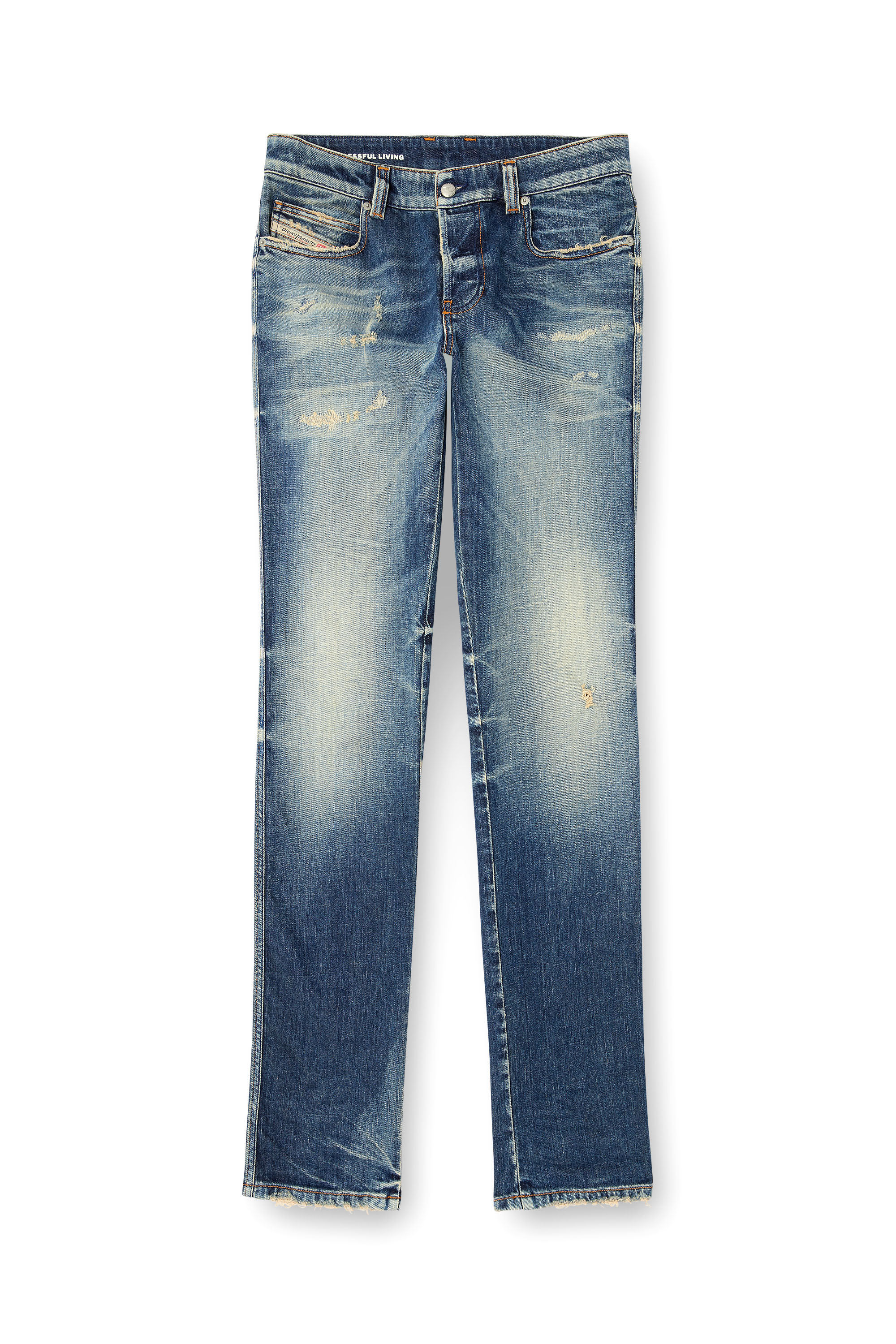 Diesel - Slim Jeans 1993 D-Vyl 09M55 Uomo, Blu Scuro - Image 2