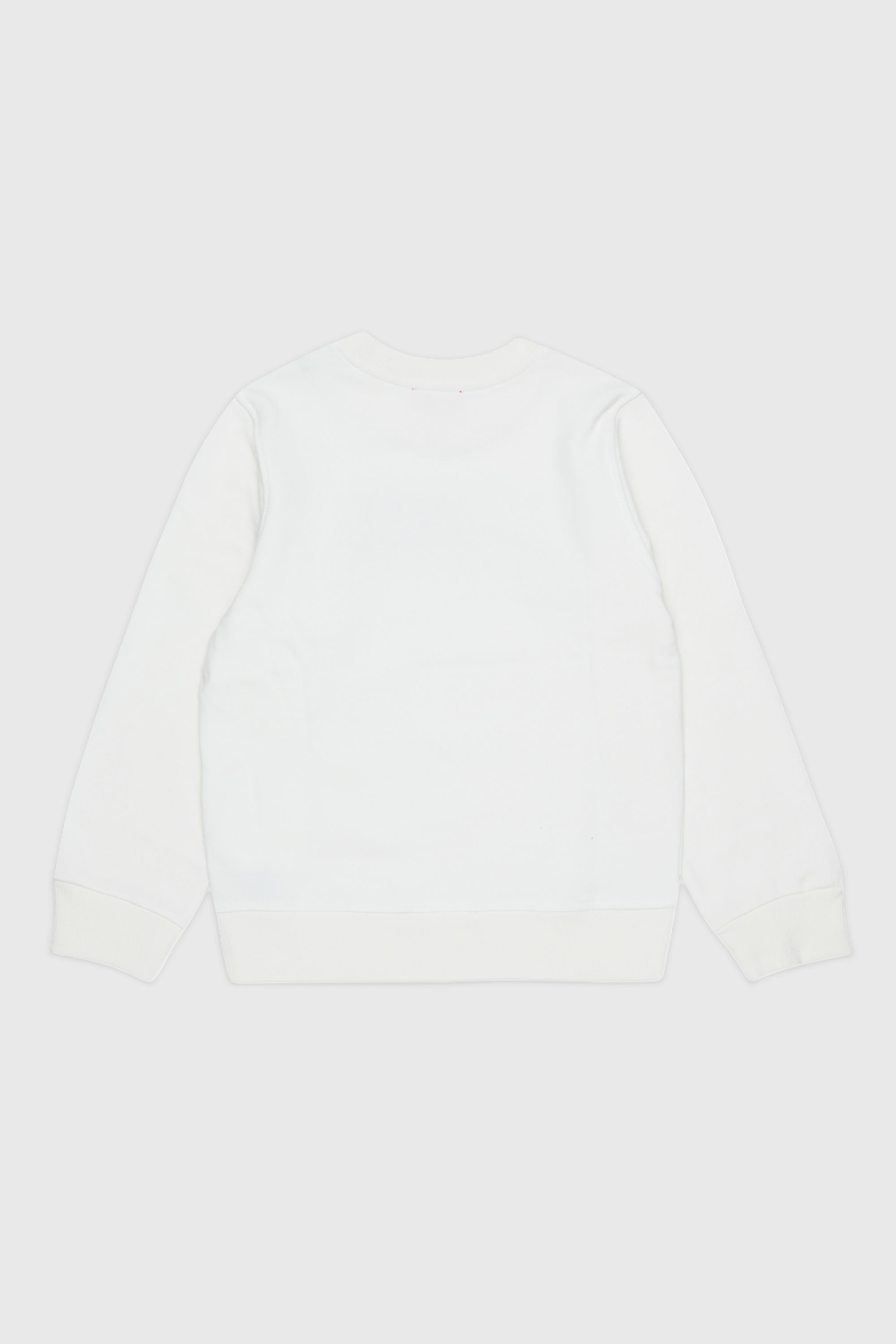 Diesel - SLOMIX, Felpa con logo effetto distressed Uomo in Bianco - 2